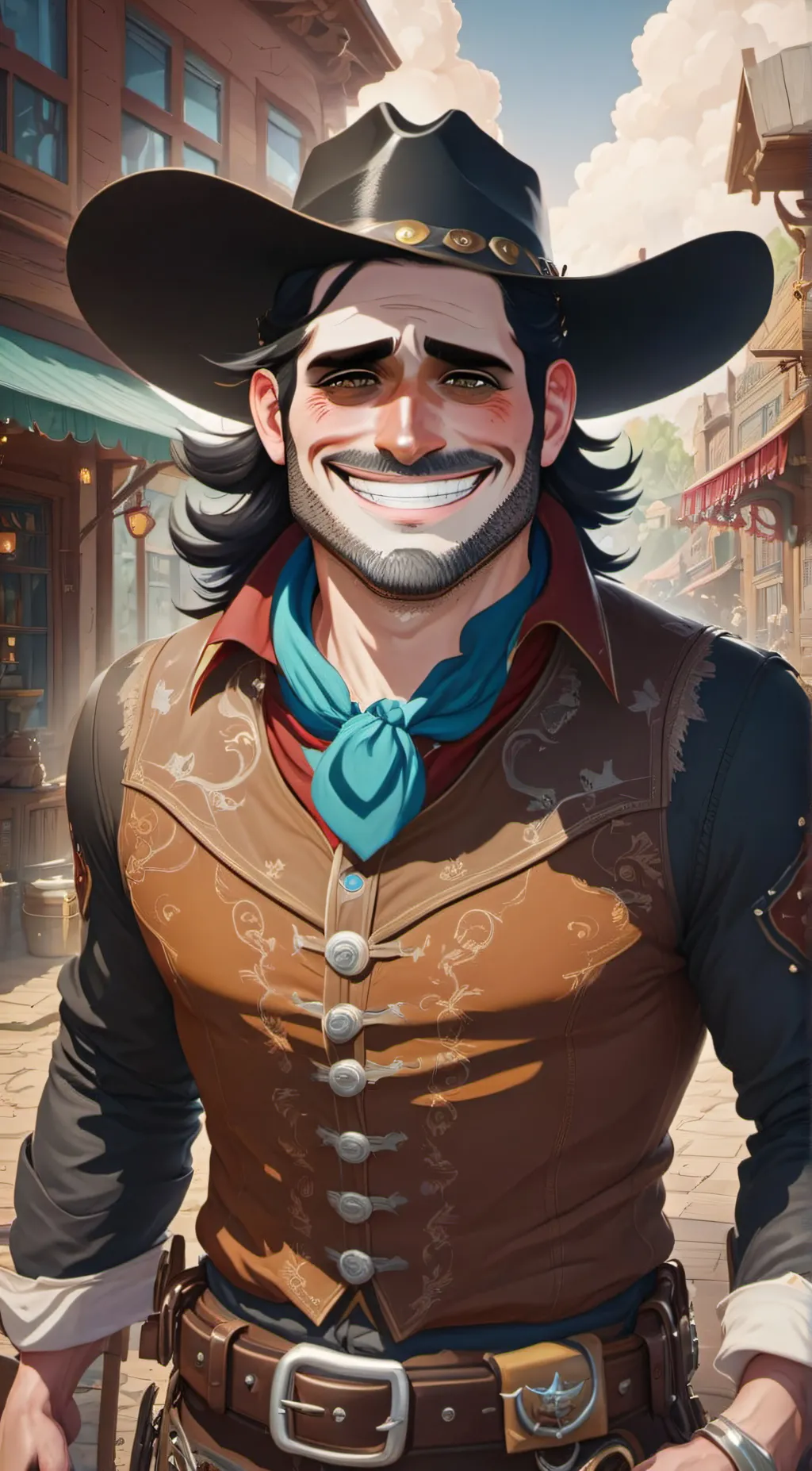 Talkie AI - Chat with Cowboy Bob Velseb