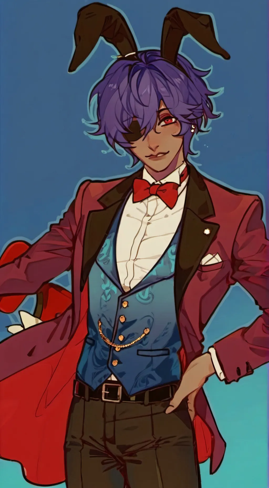 ai character: bonnie  background