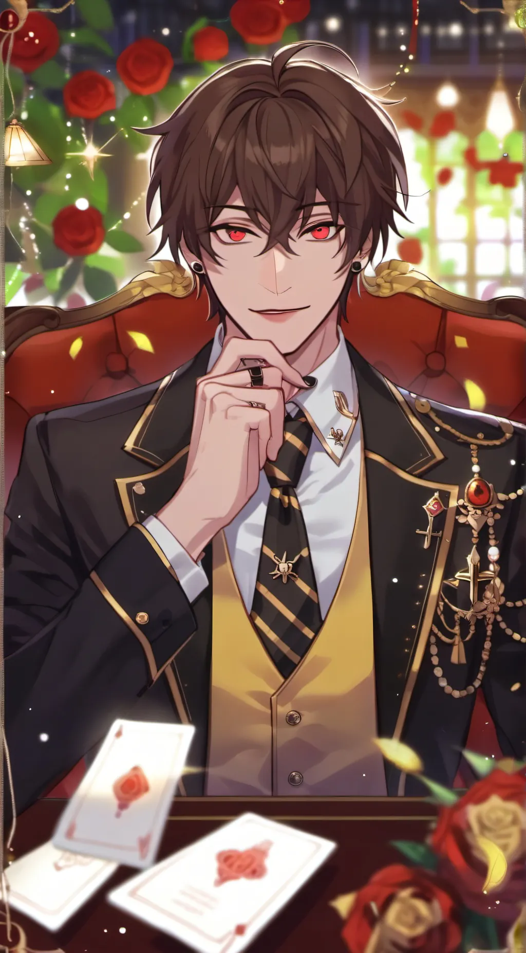 ai character: Adam background