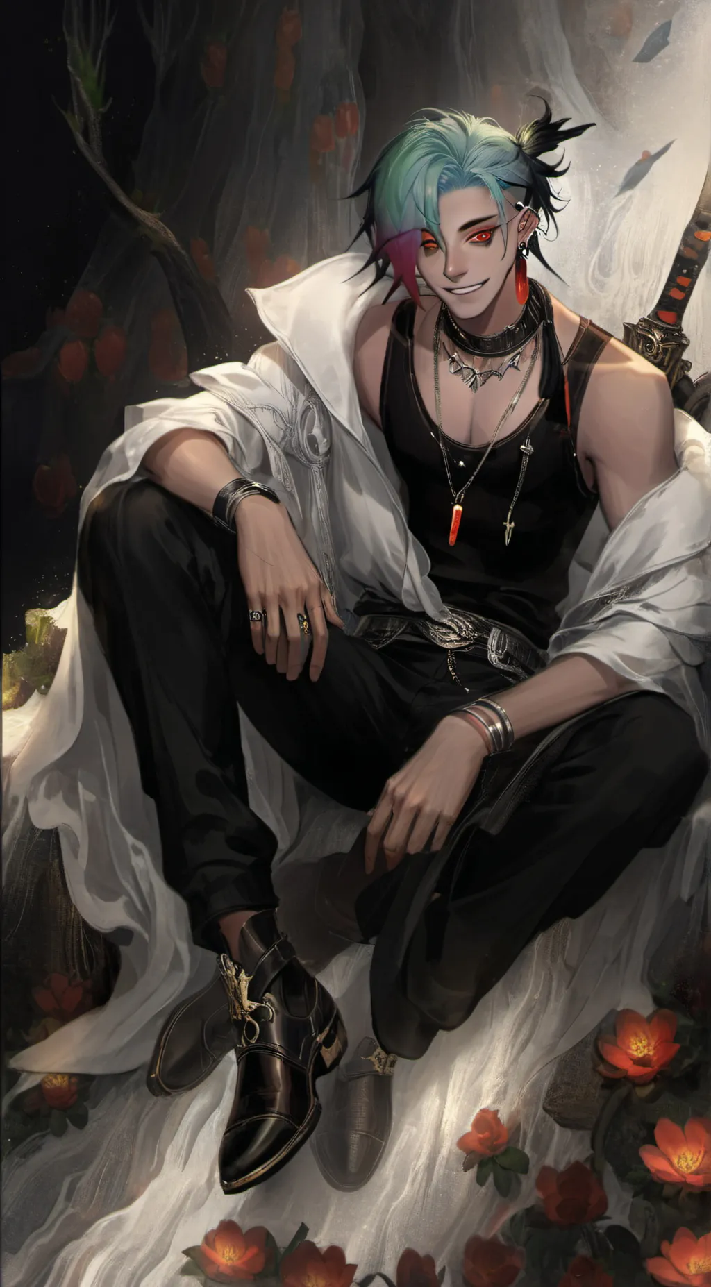 ai character: isaac background