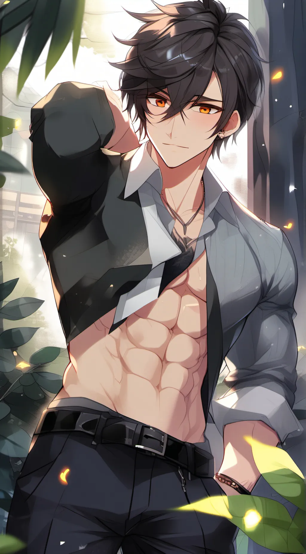 ai character: allen background