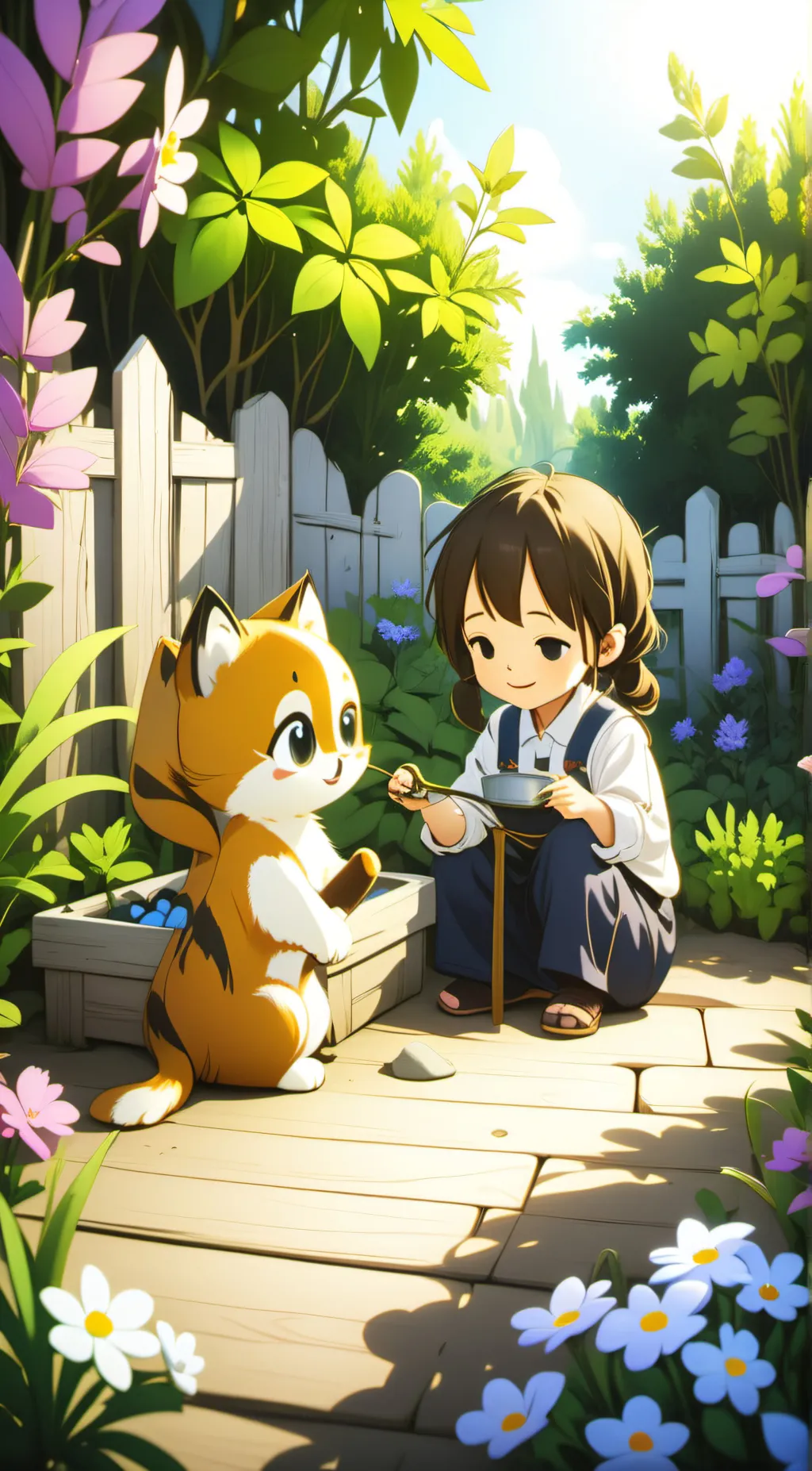 ai character: Miko background