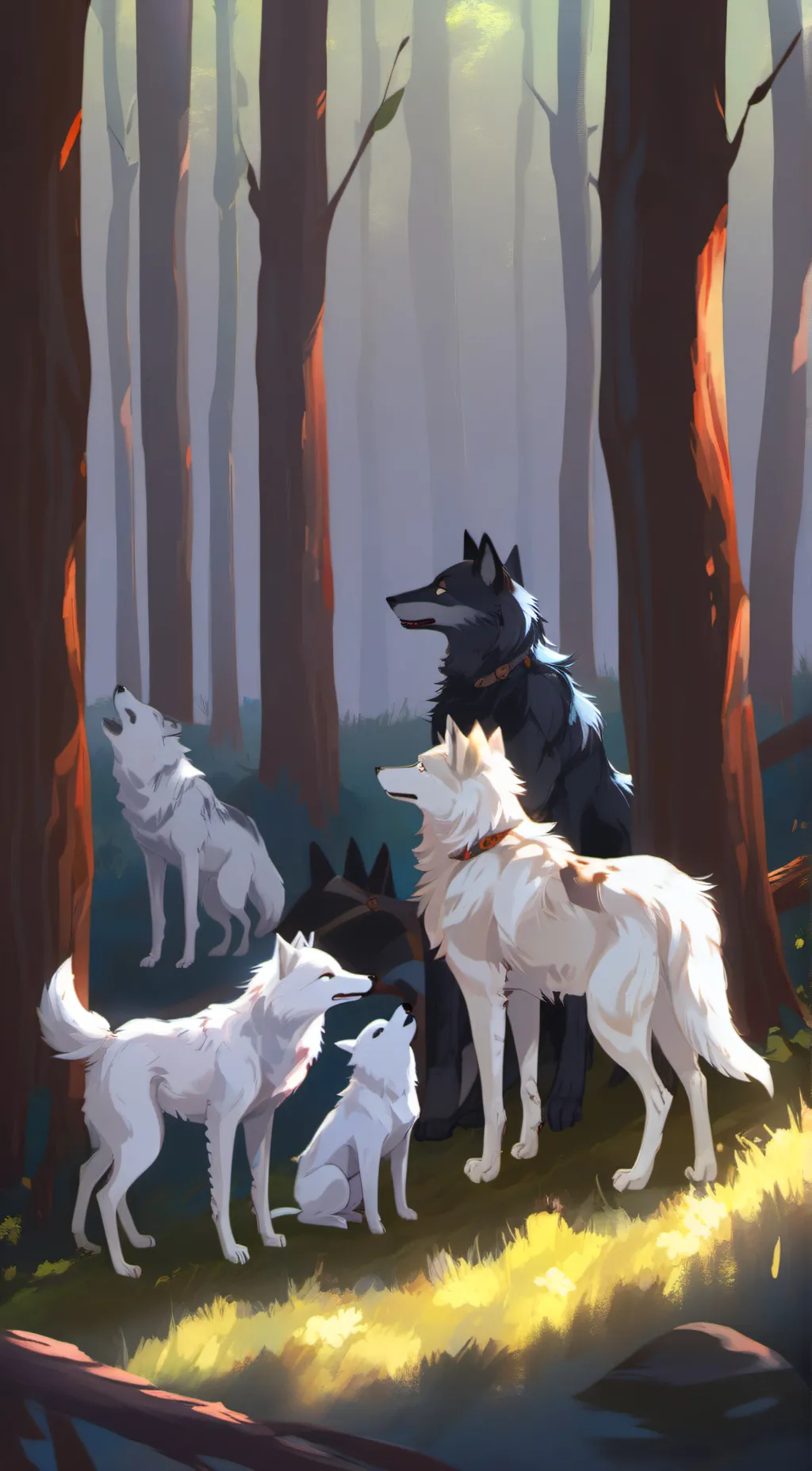 Talkie AI - Chat with wolf pack