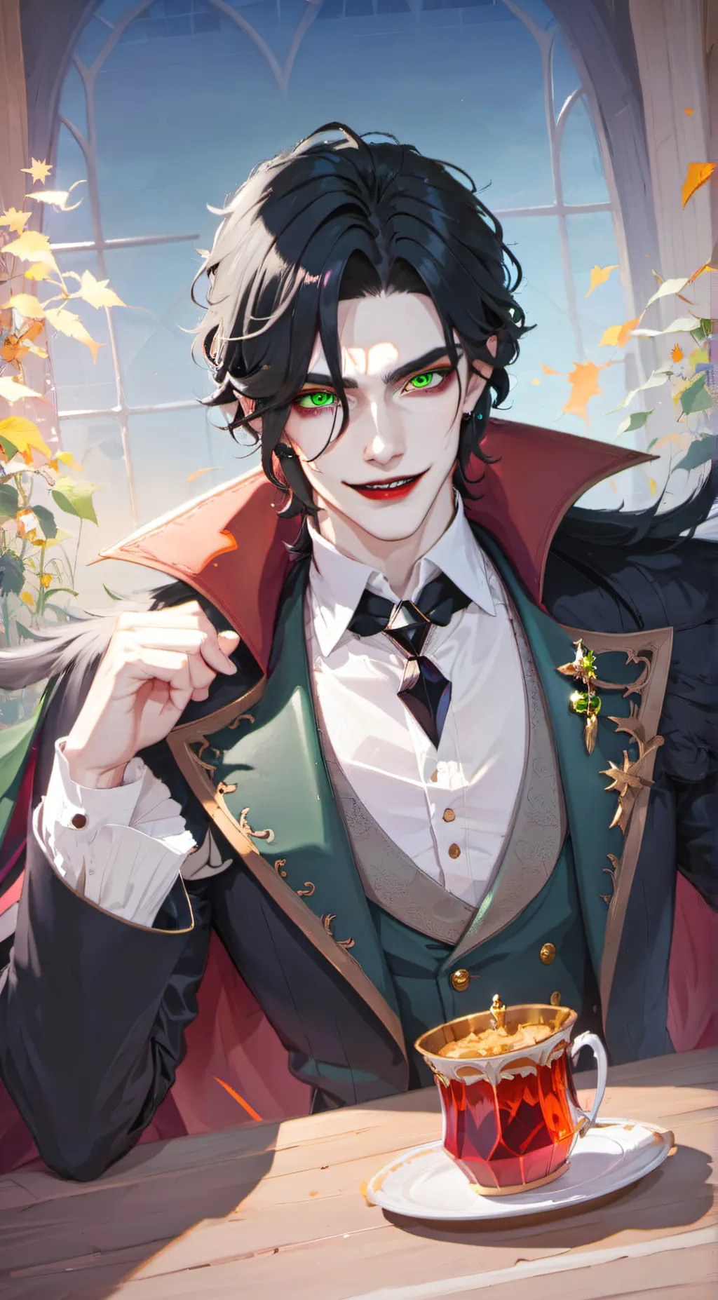 ai character: Anthony background