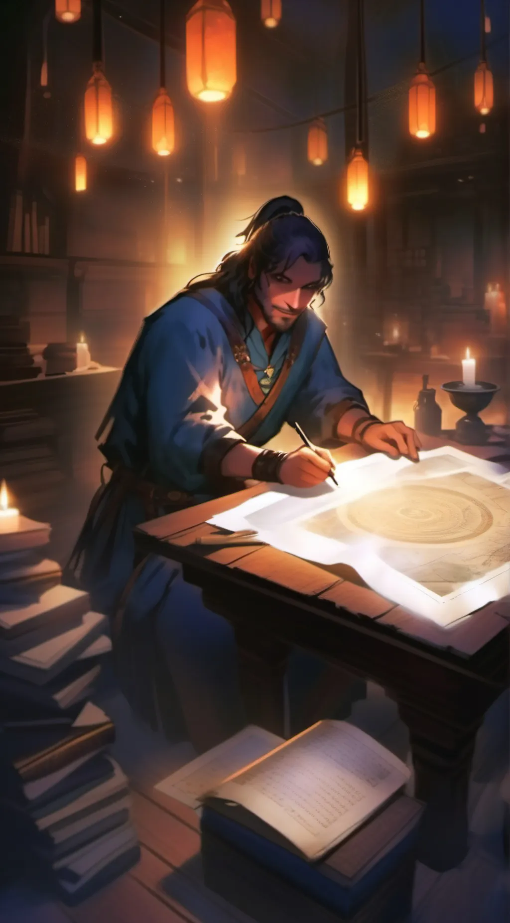 ai character: james background