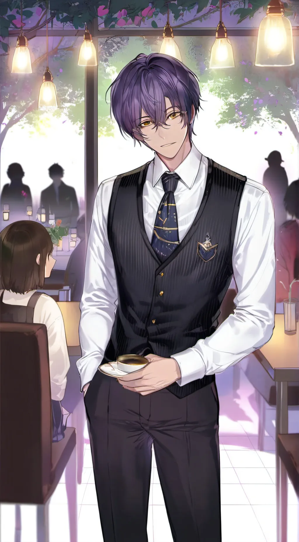 ai character: rindou  background