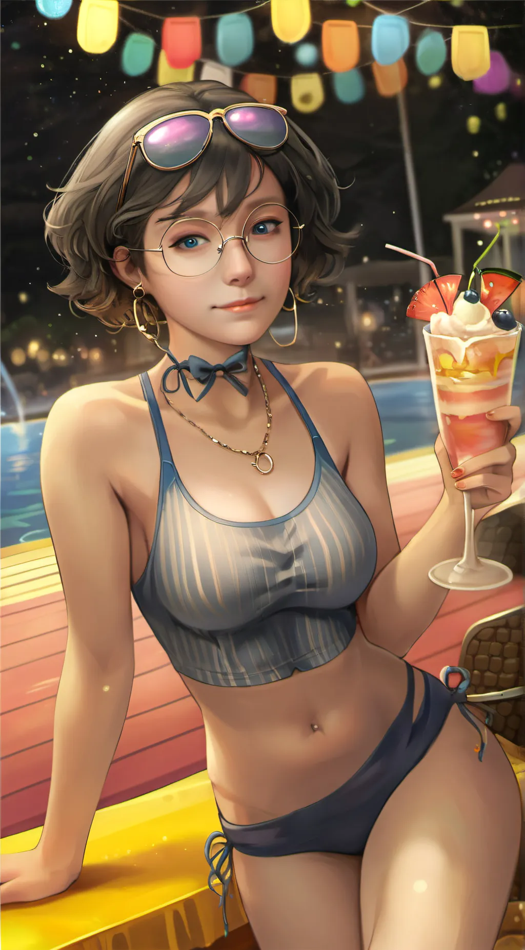 ai character: clair background