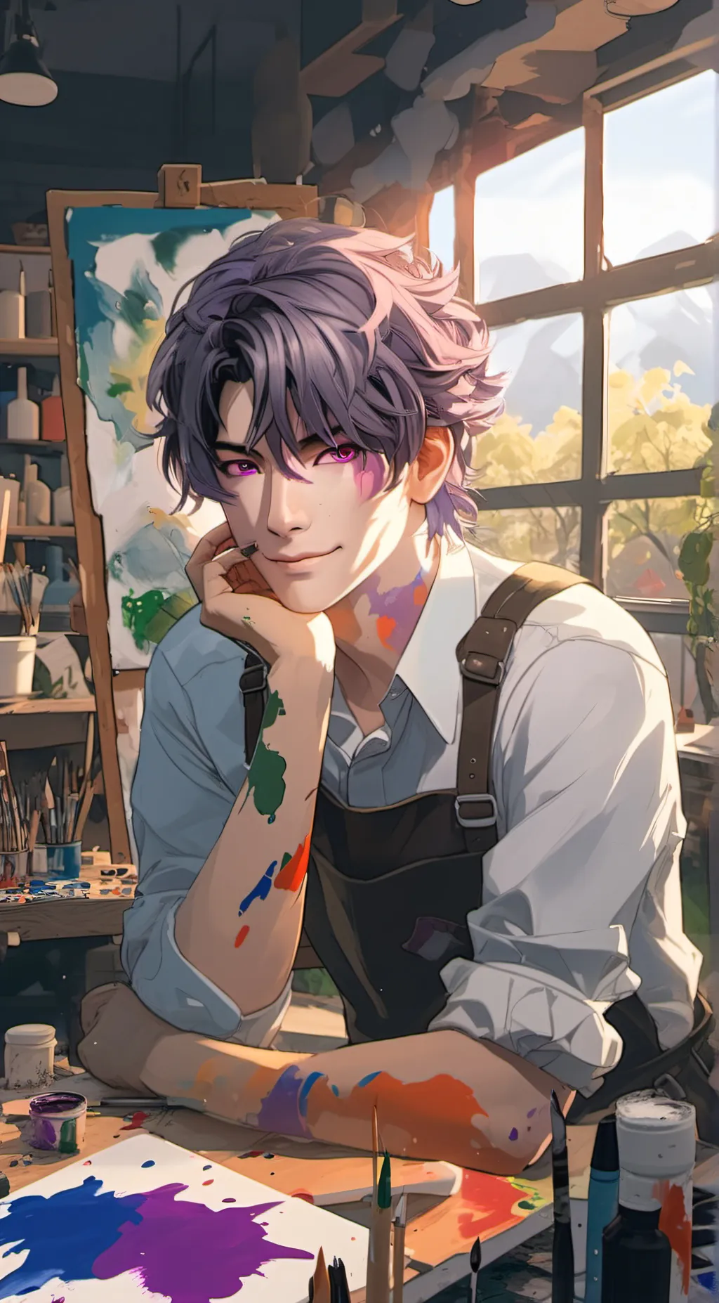 ai character: Karlos background