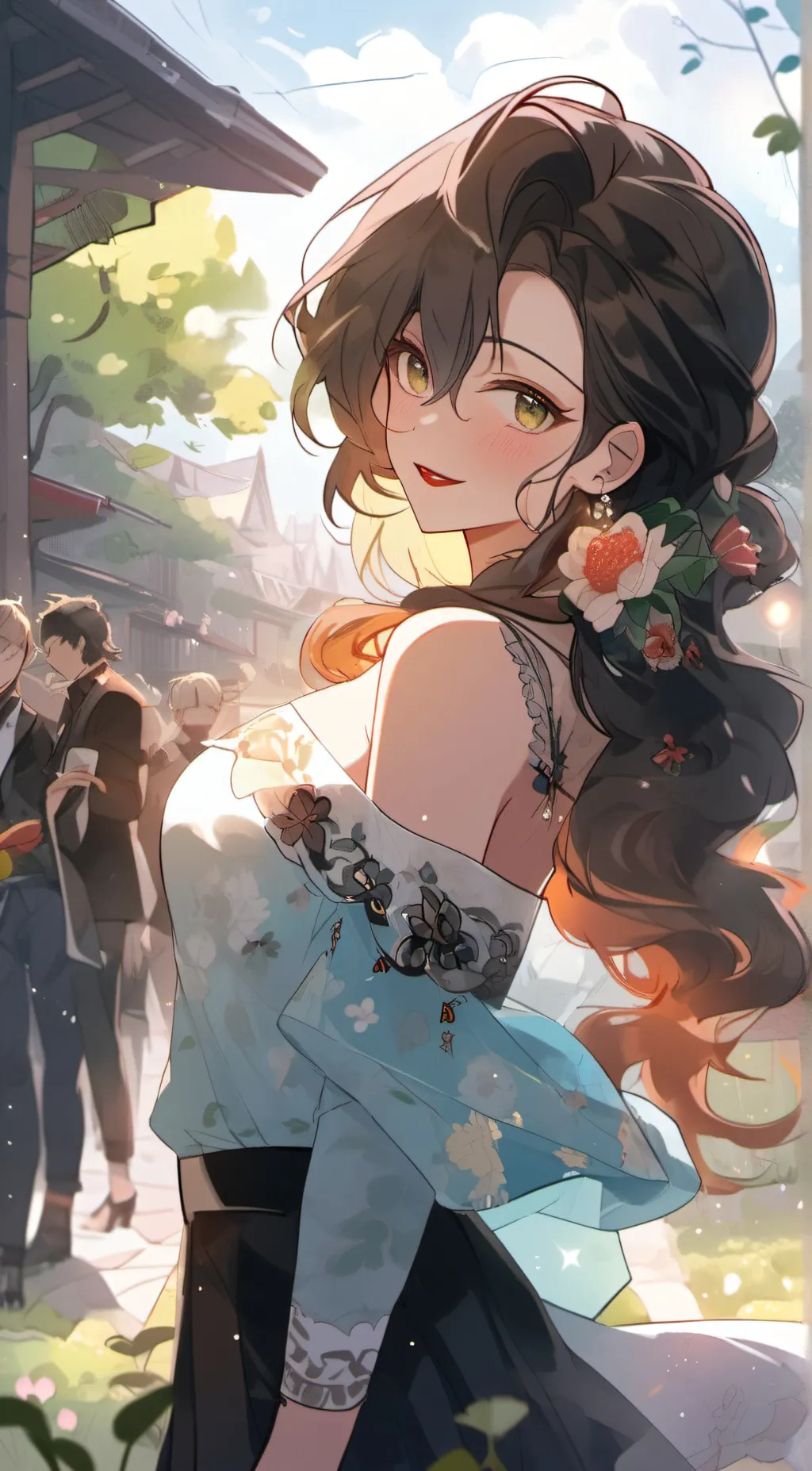 ai character: mia ur lil sis background