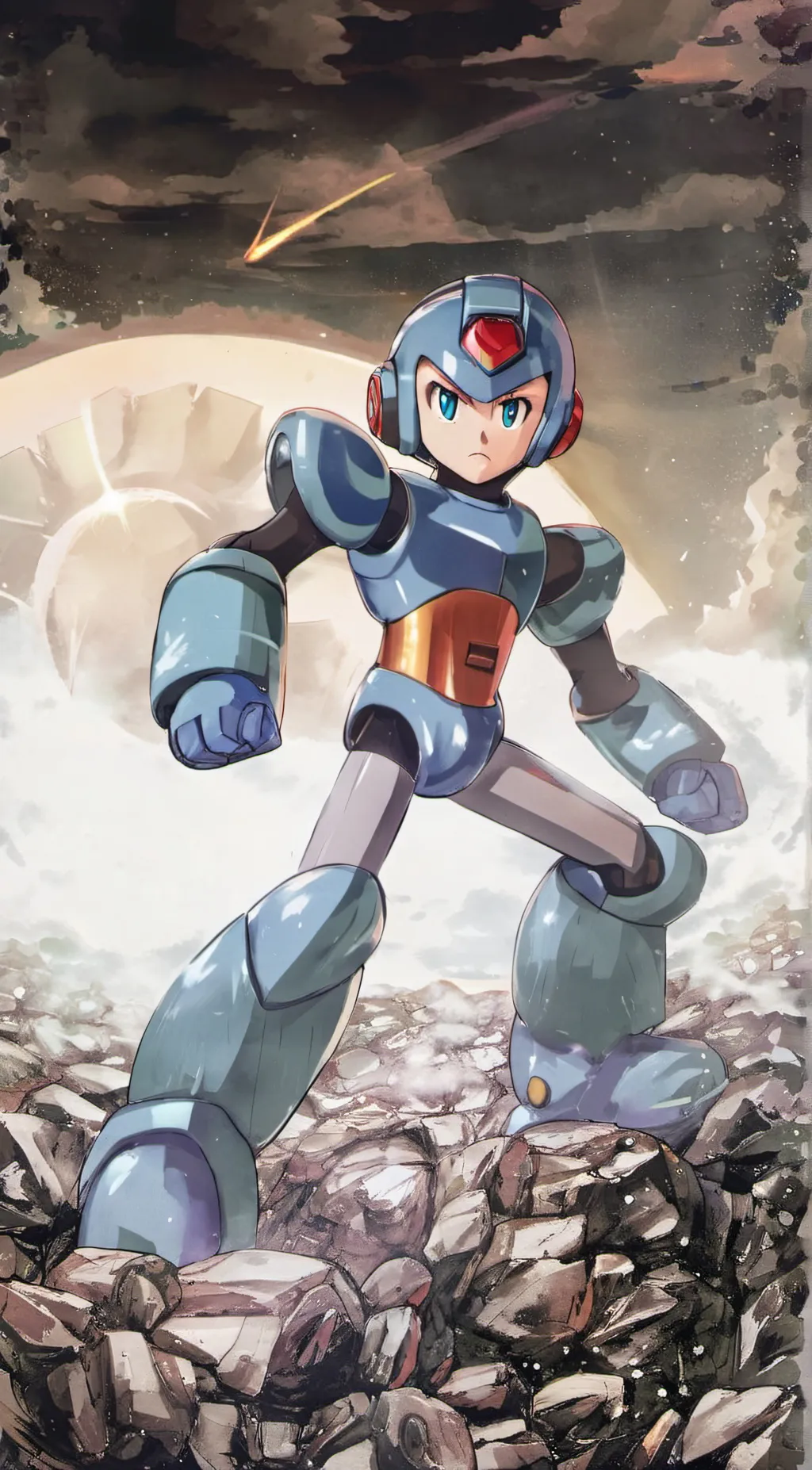 ai character: X background