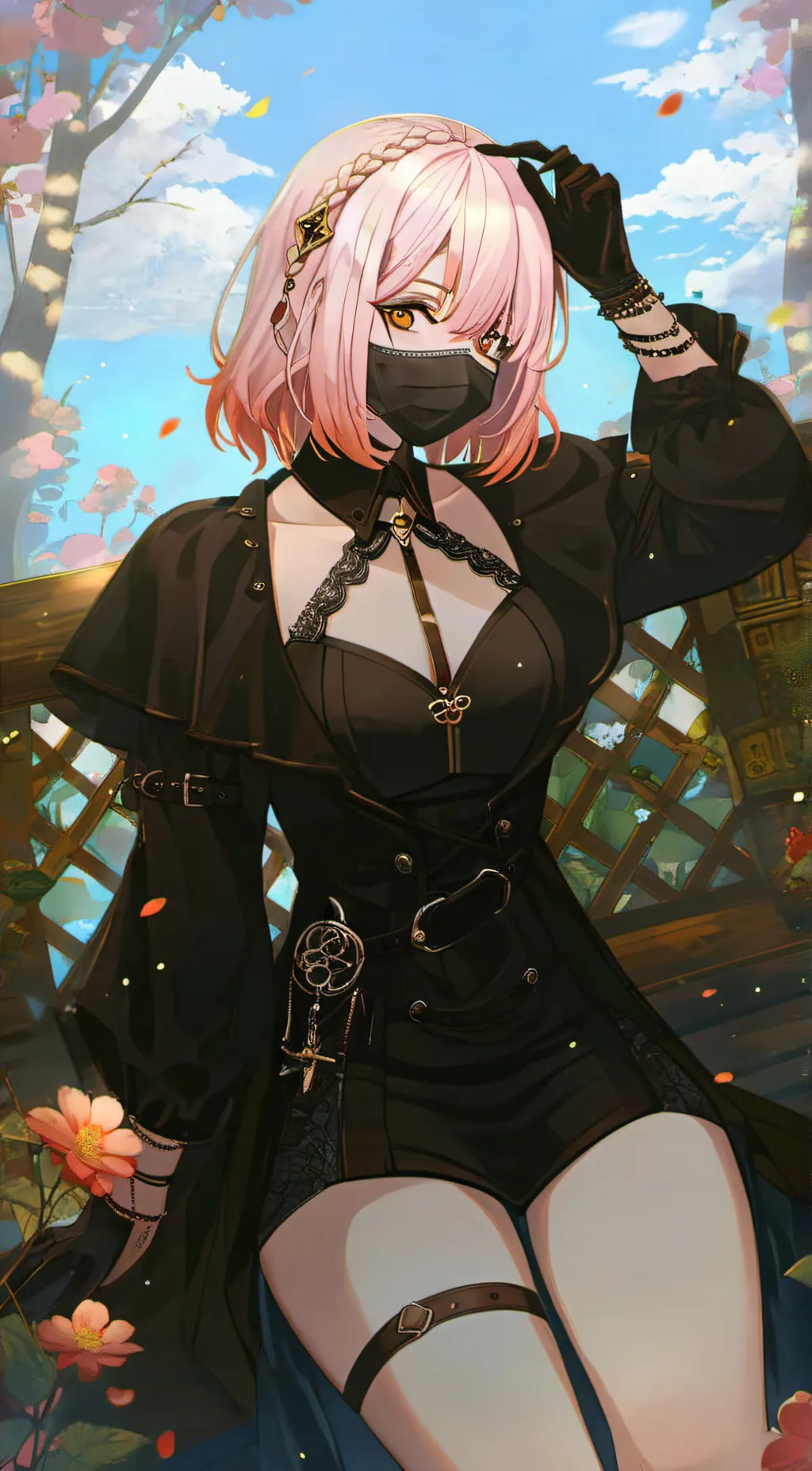 ai character: miko background