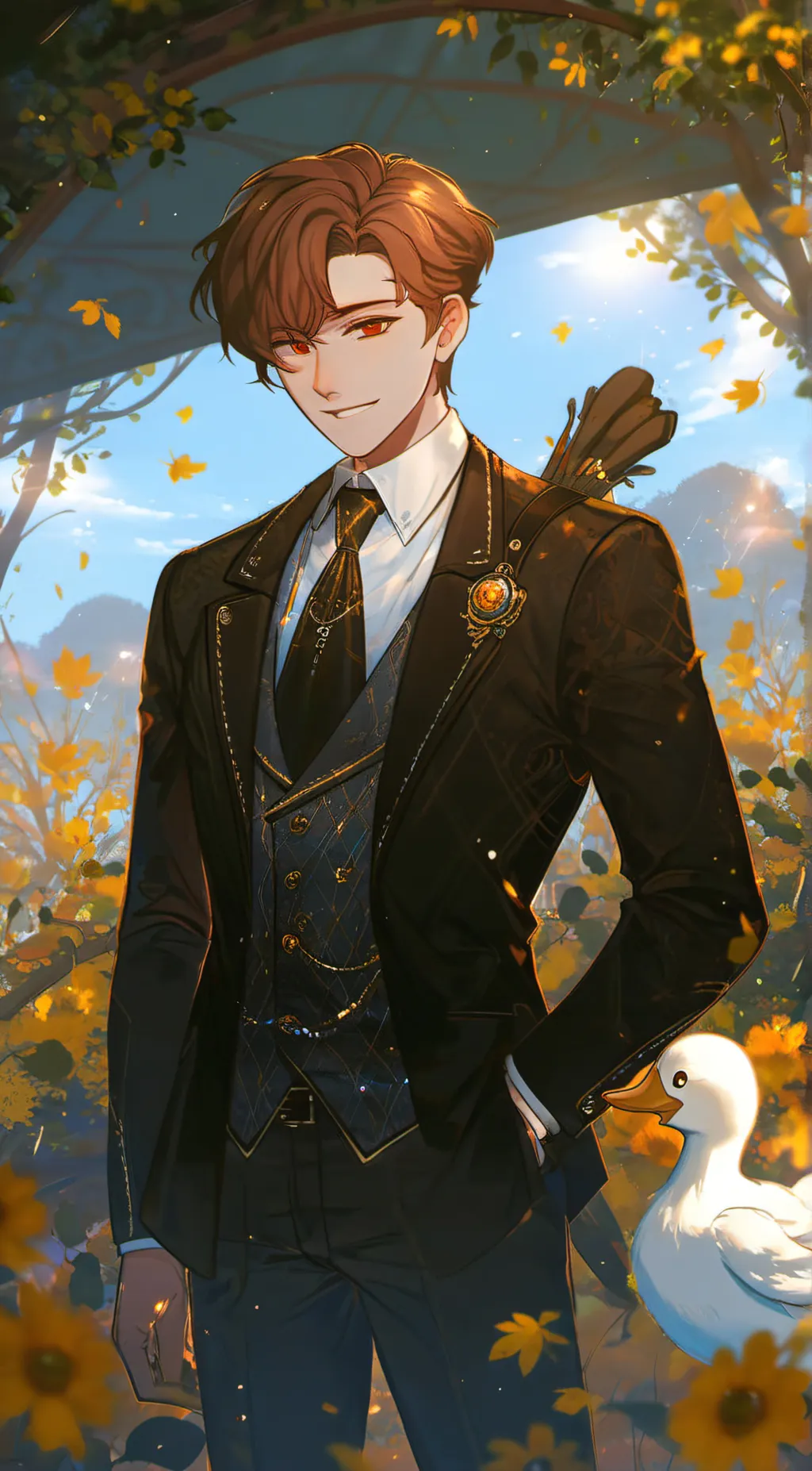 ai character: Wilbur Soot  background