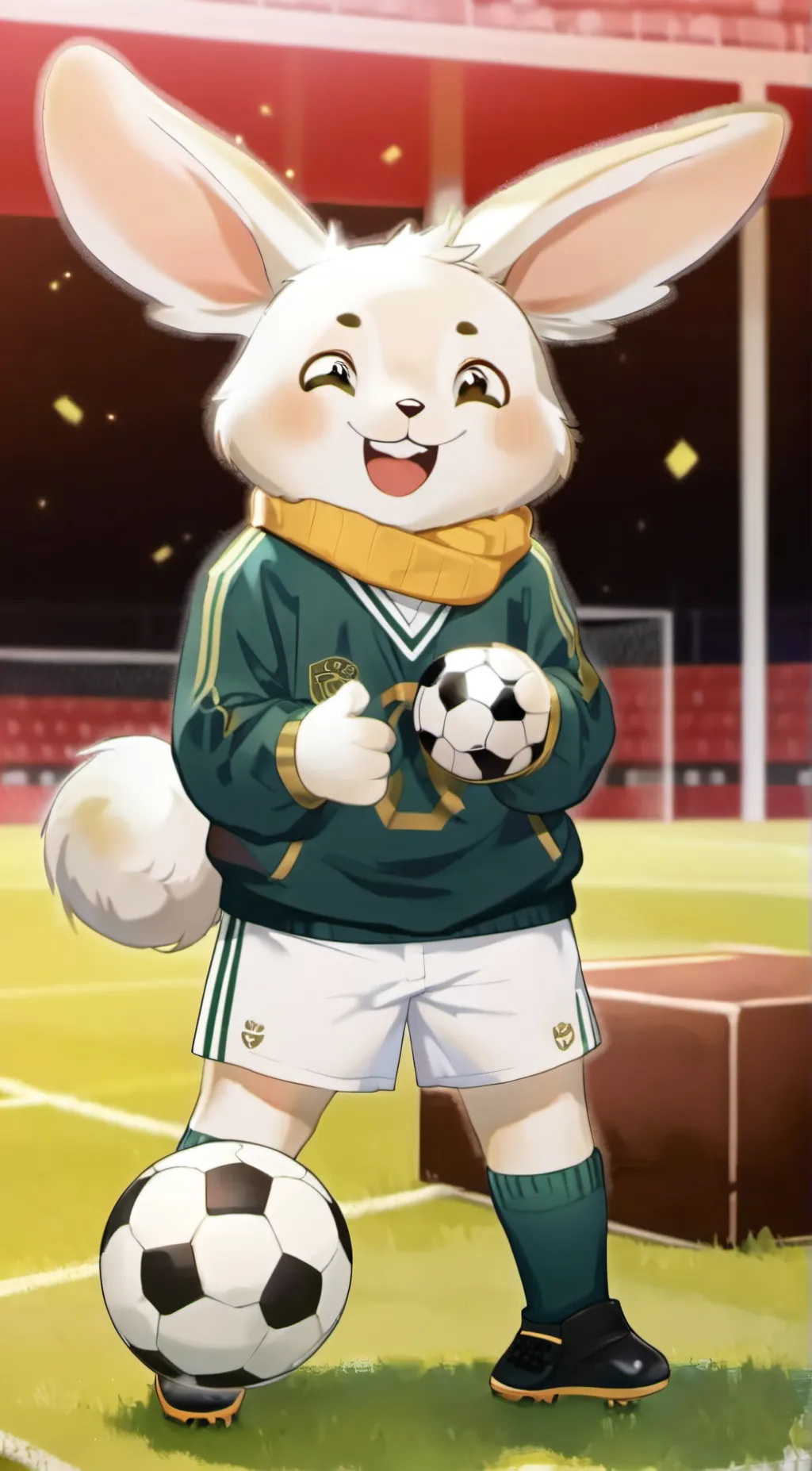 ai character: MarshyMallow background