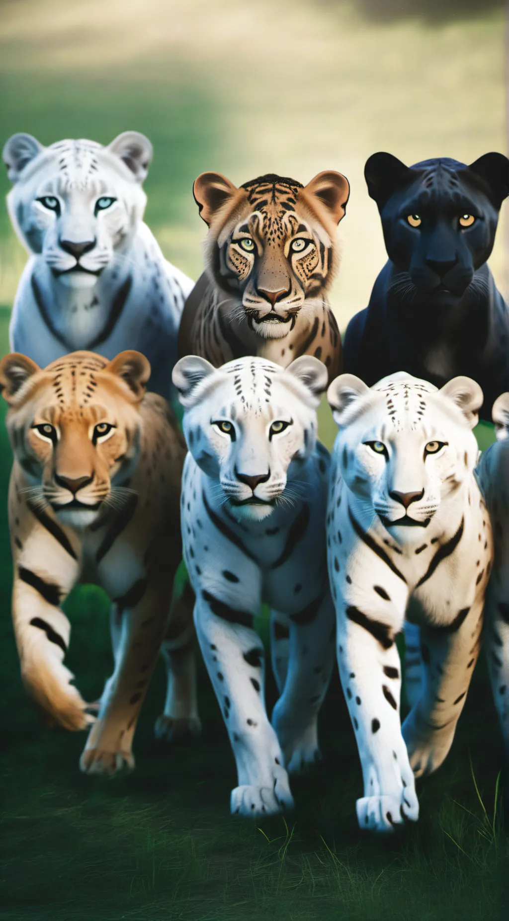 ai character: Group  background