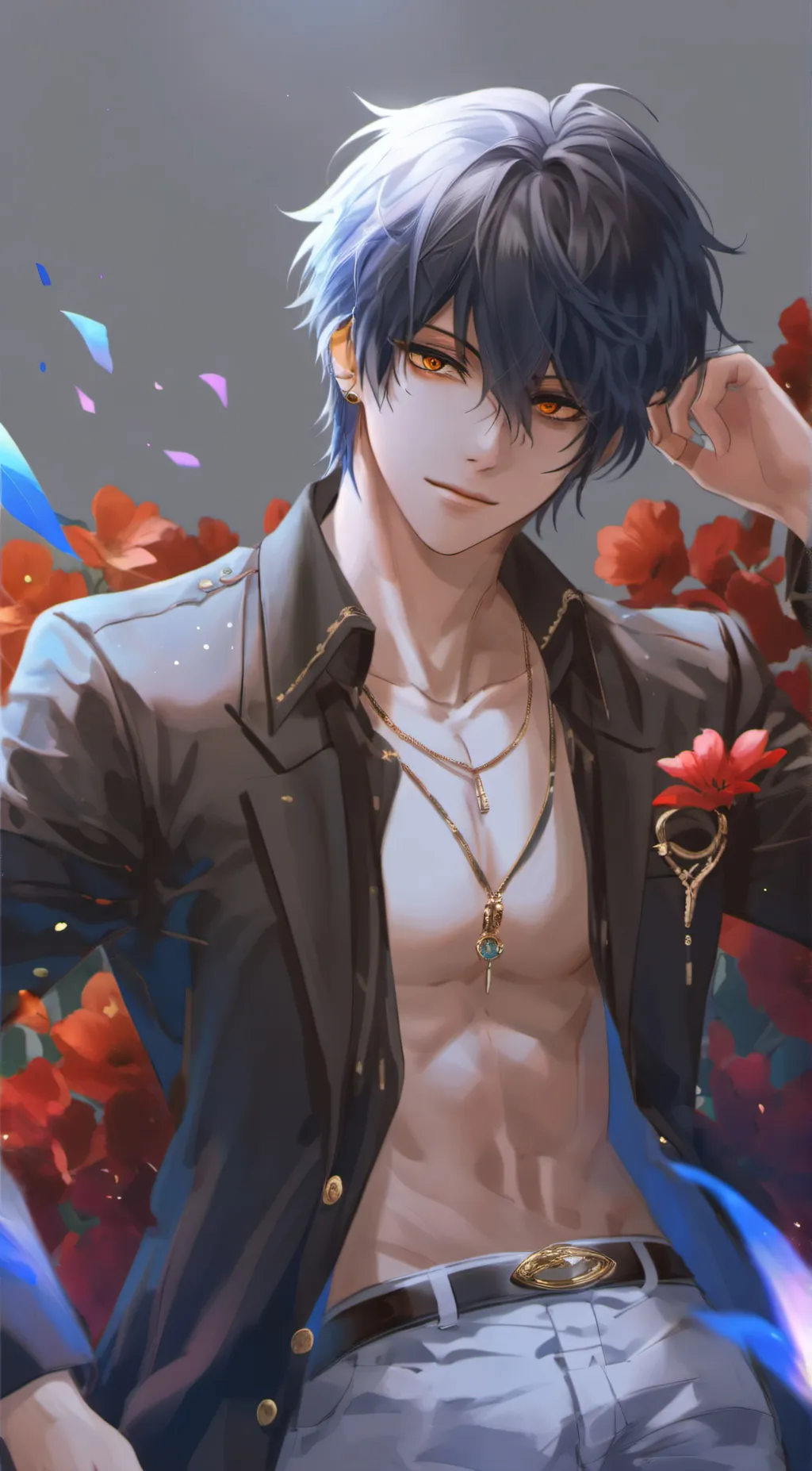 ai character: Dabi background