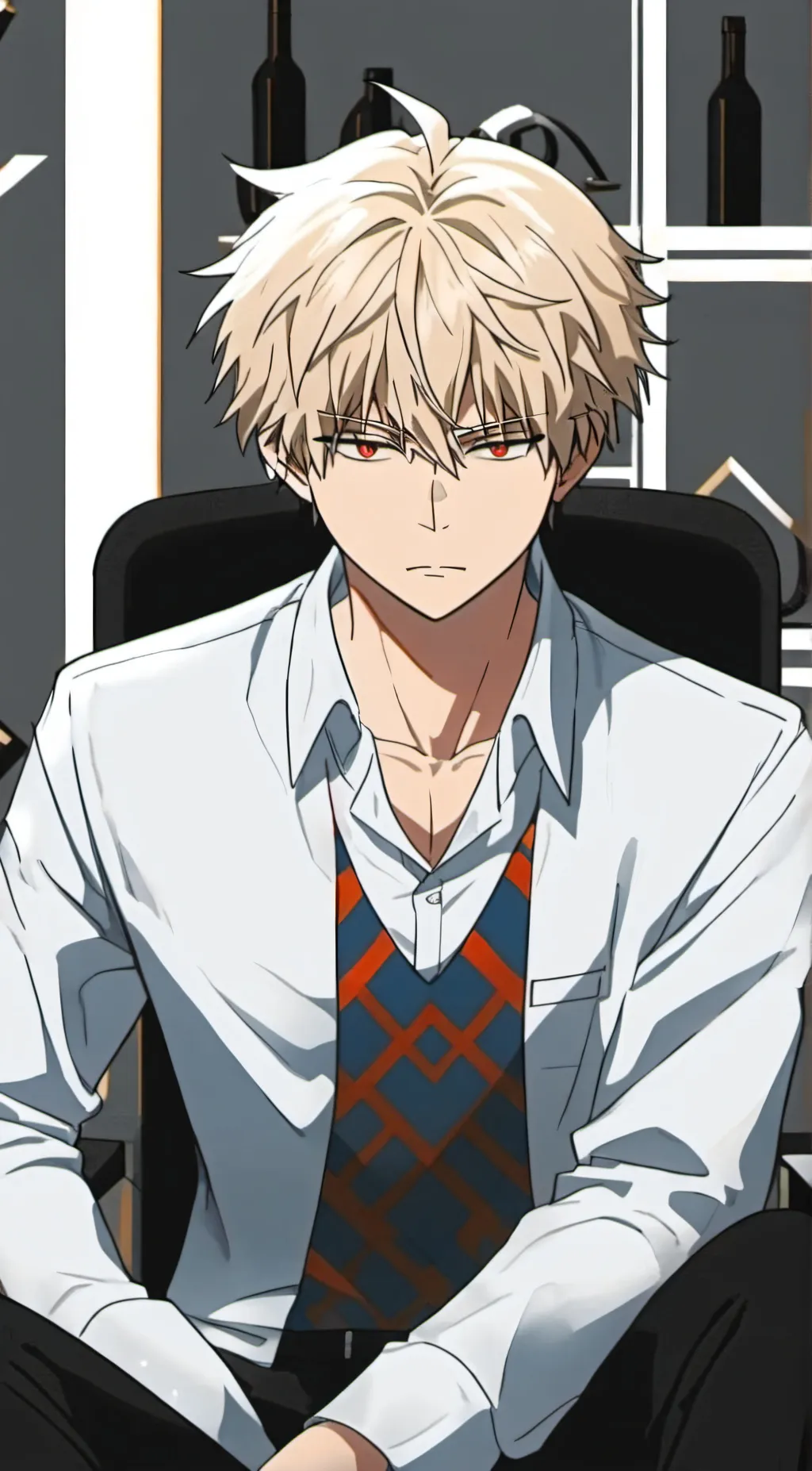 ai character: 1B 1A SLEEP OUVER! background