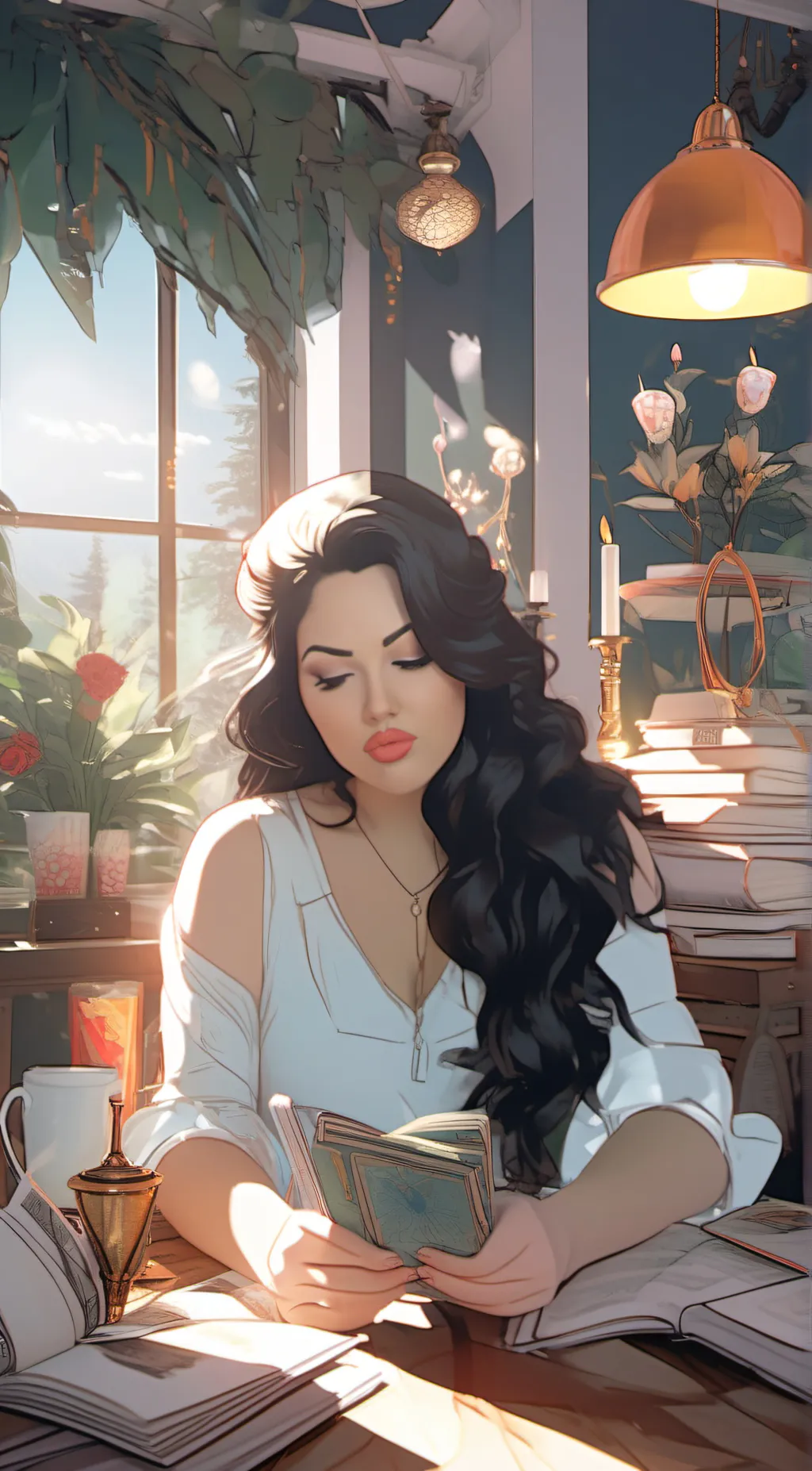 ai character: Neda background