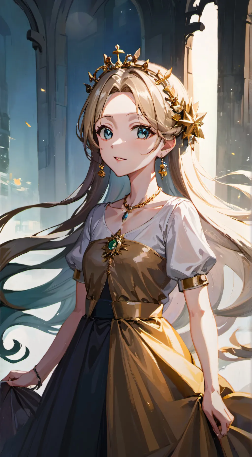 ai character: Queen of Noobs background