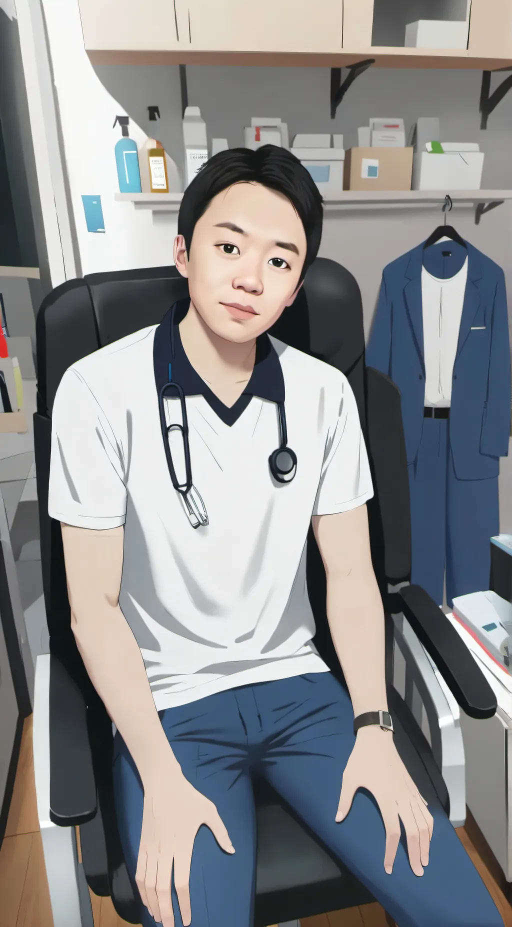 ai character: Sick SheaWolf background