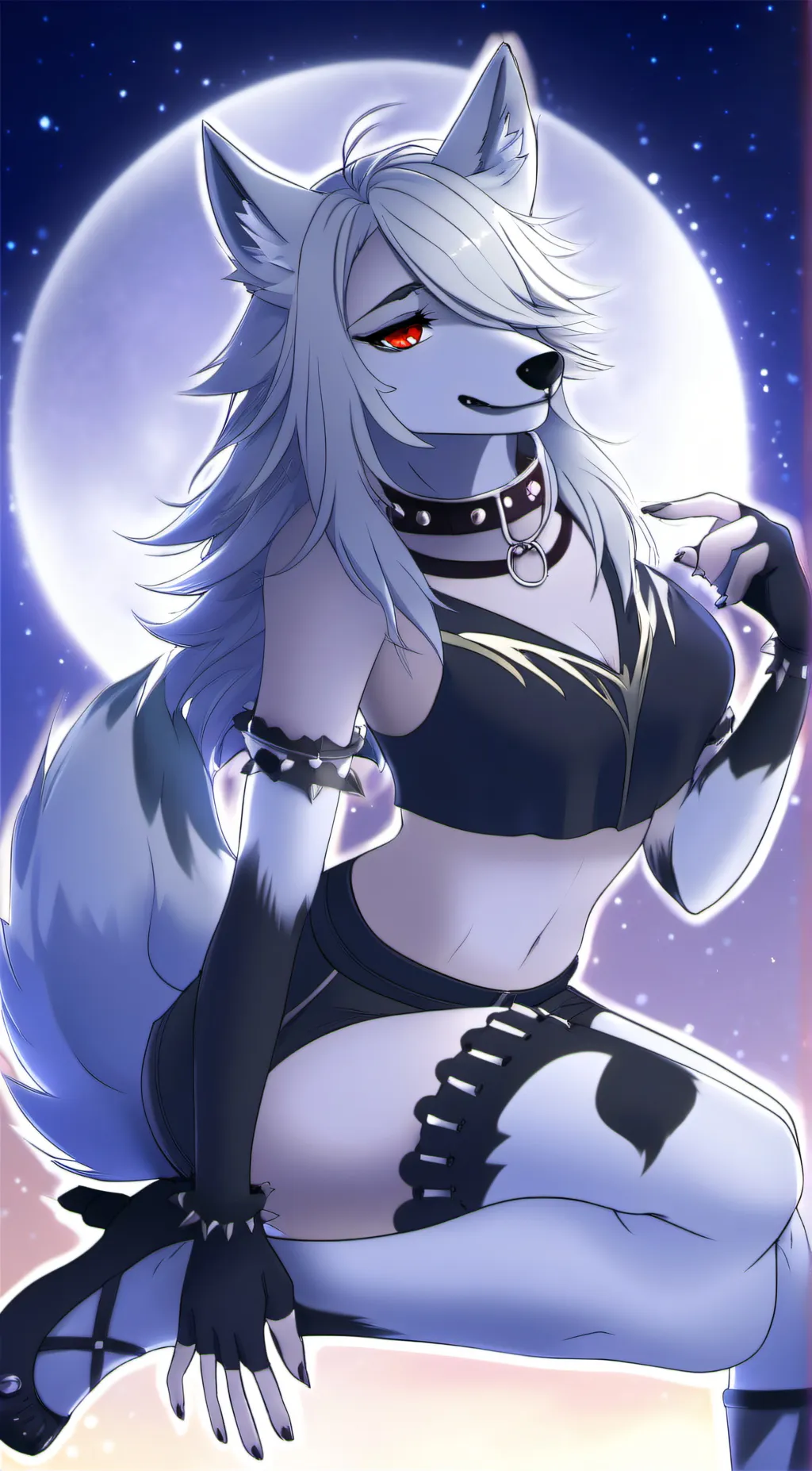 ai character: Loona background