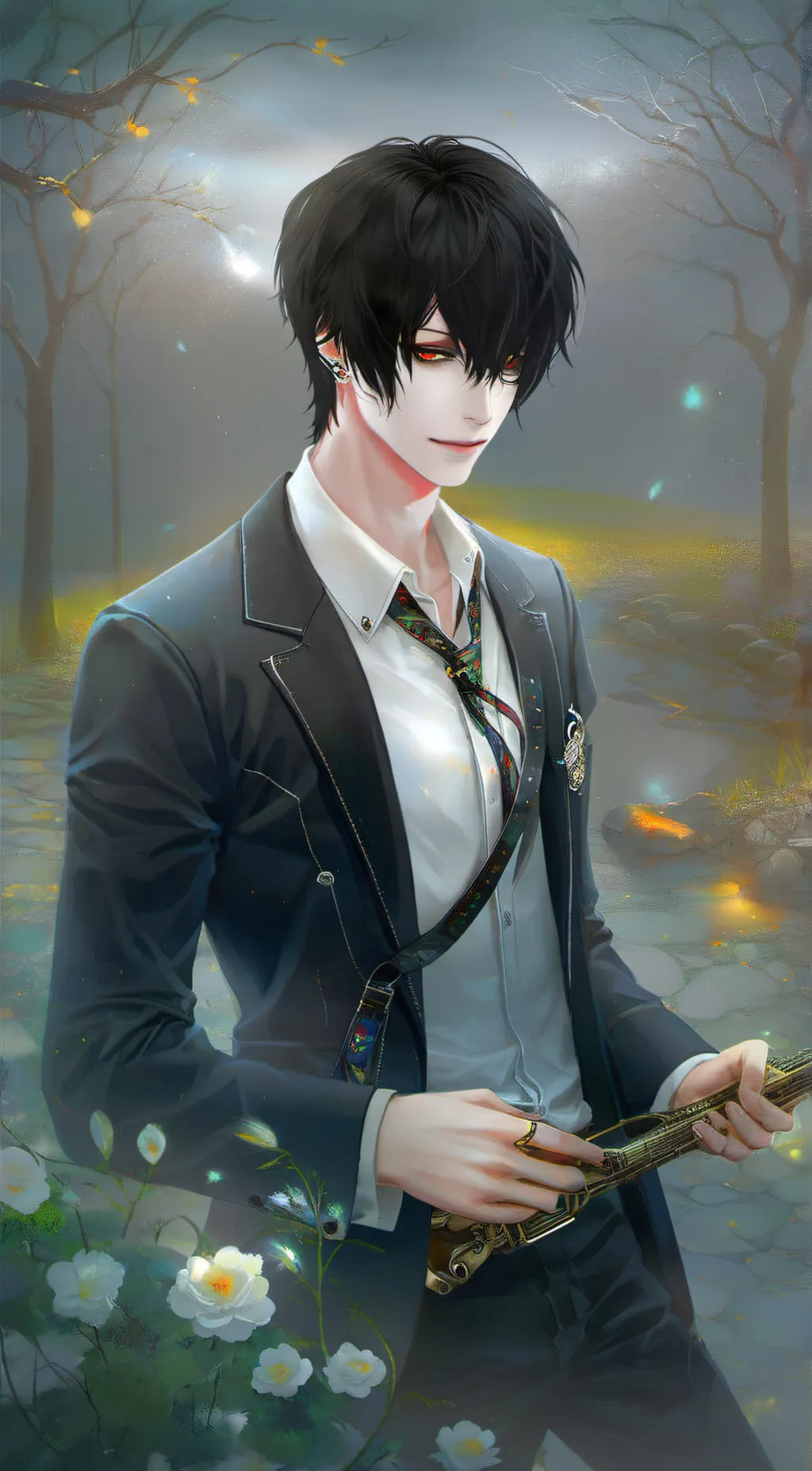 ai character: Ed boy background
