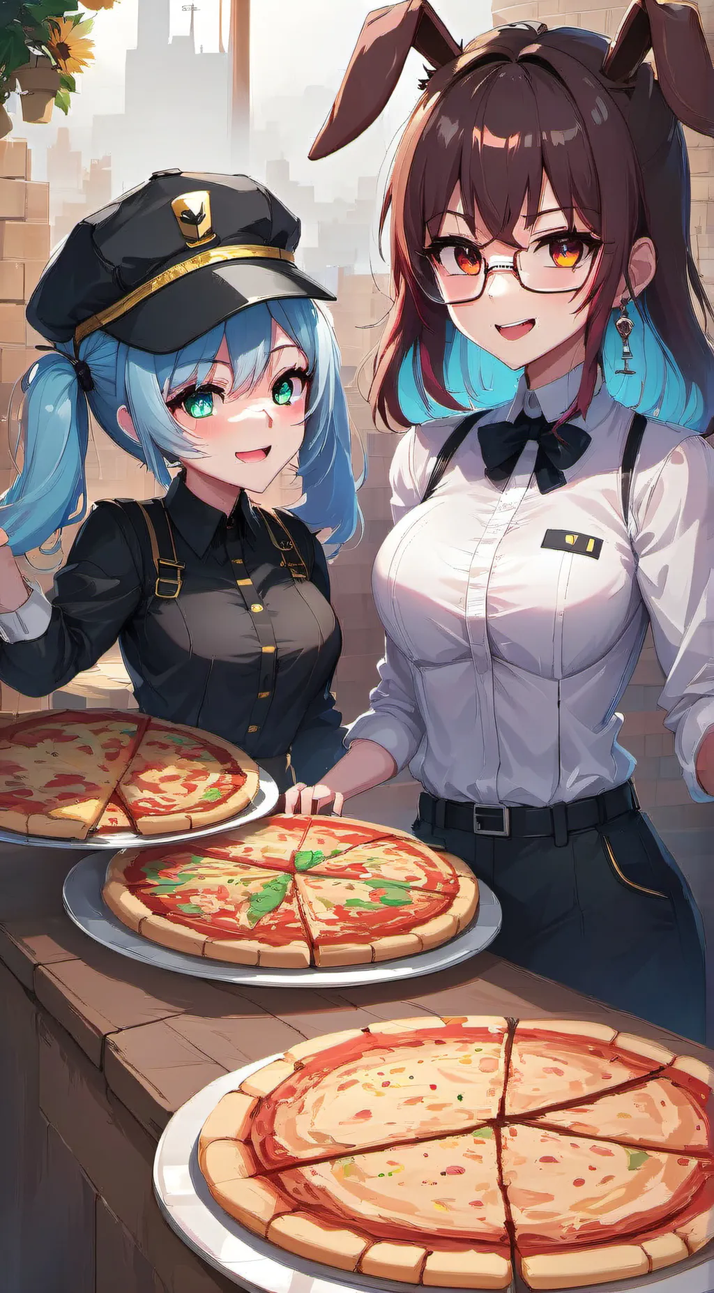 ai character: me in fnaf background