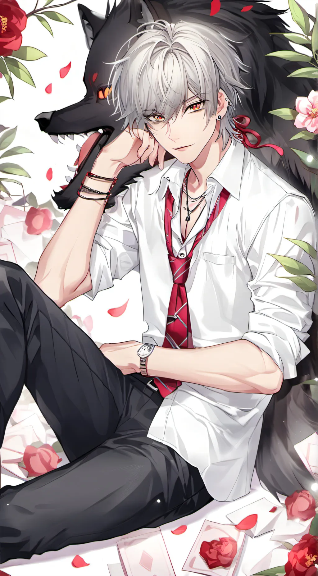 ai character: leo background