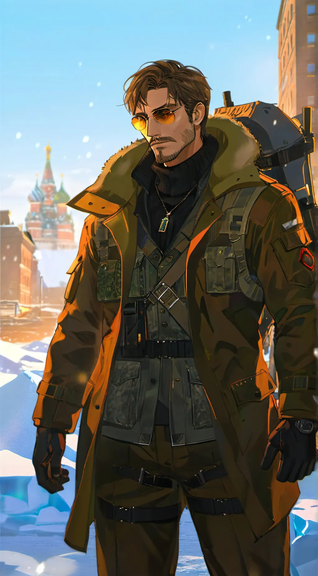 ai character: Sasha Pepperashuni background