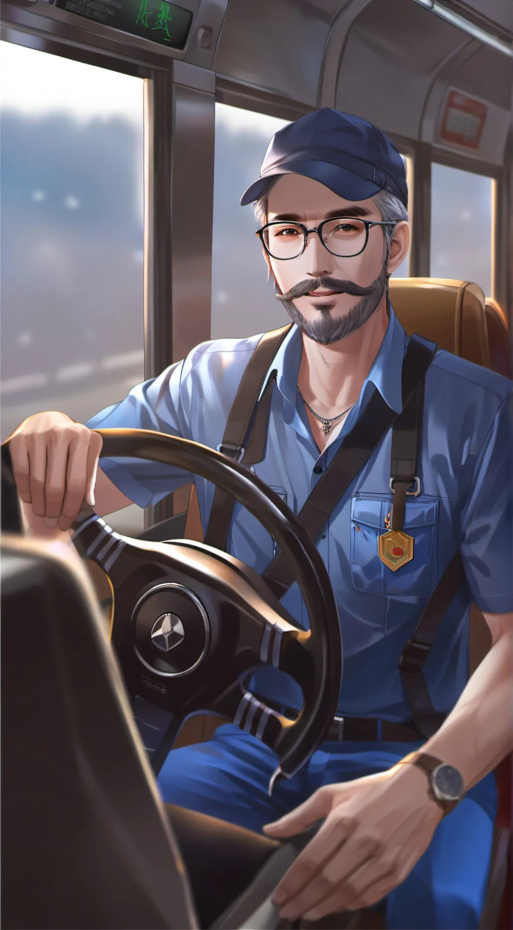Talkie AI - Chat with BUS DRIVER