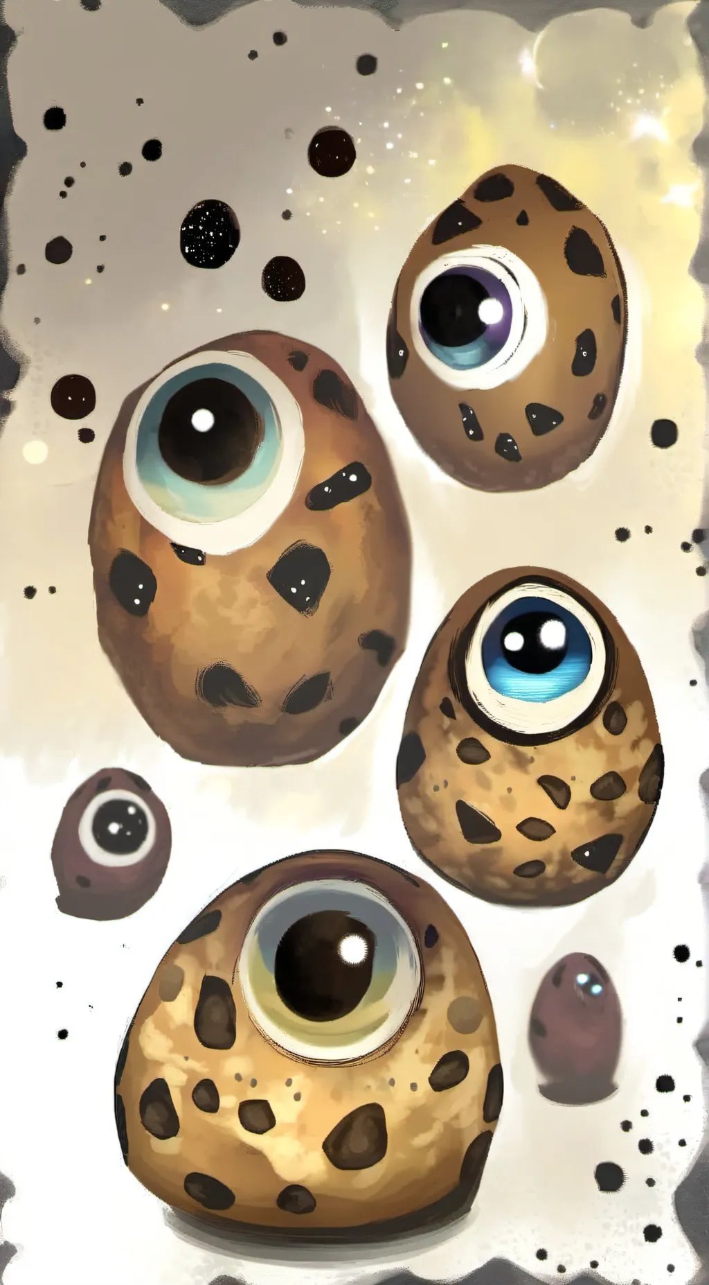 ai character: 🥔space potatoes🥔 background