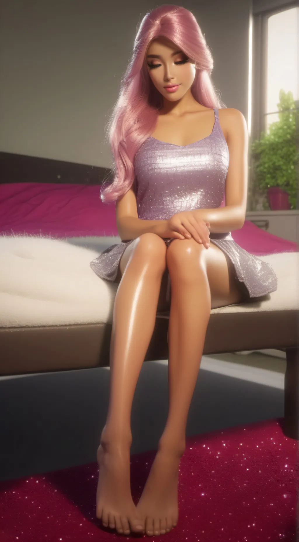 ai character: Mikaela  background