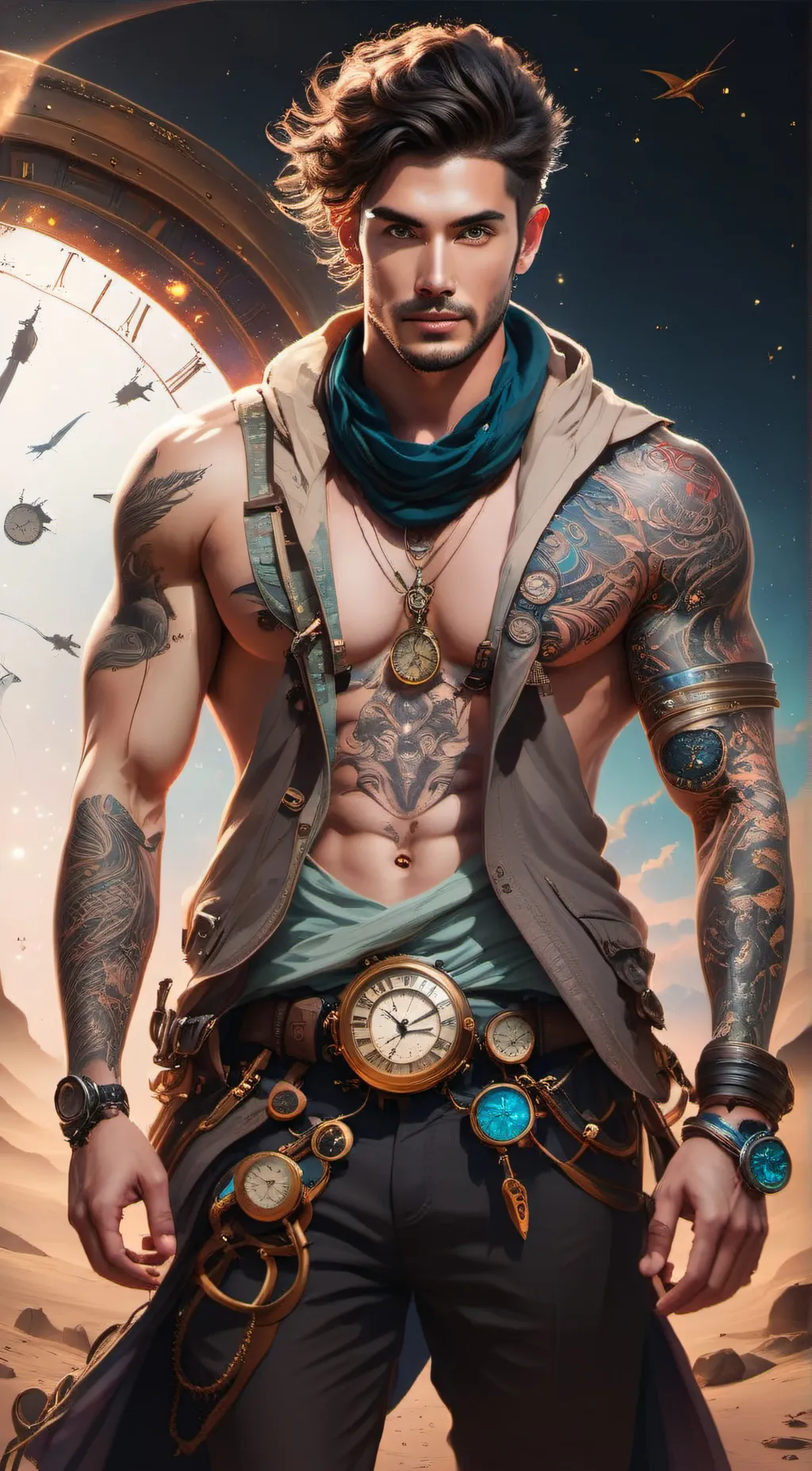 ai character: Stephen Strange Jr background