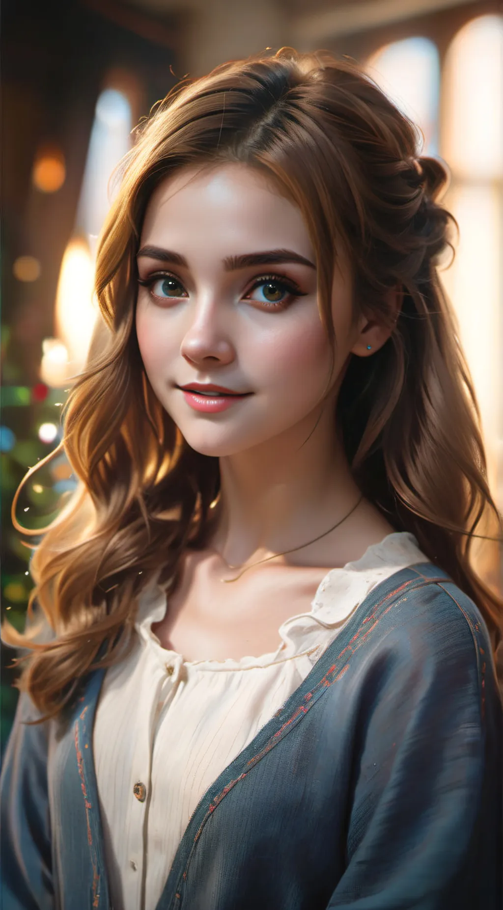 ai character: Kathy Kate  background