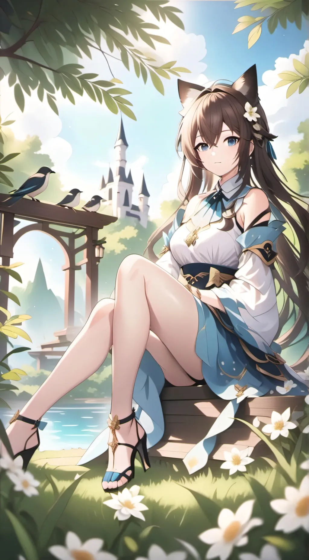 ai character: Lillia  background