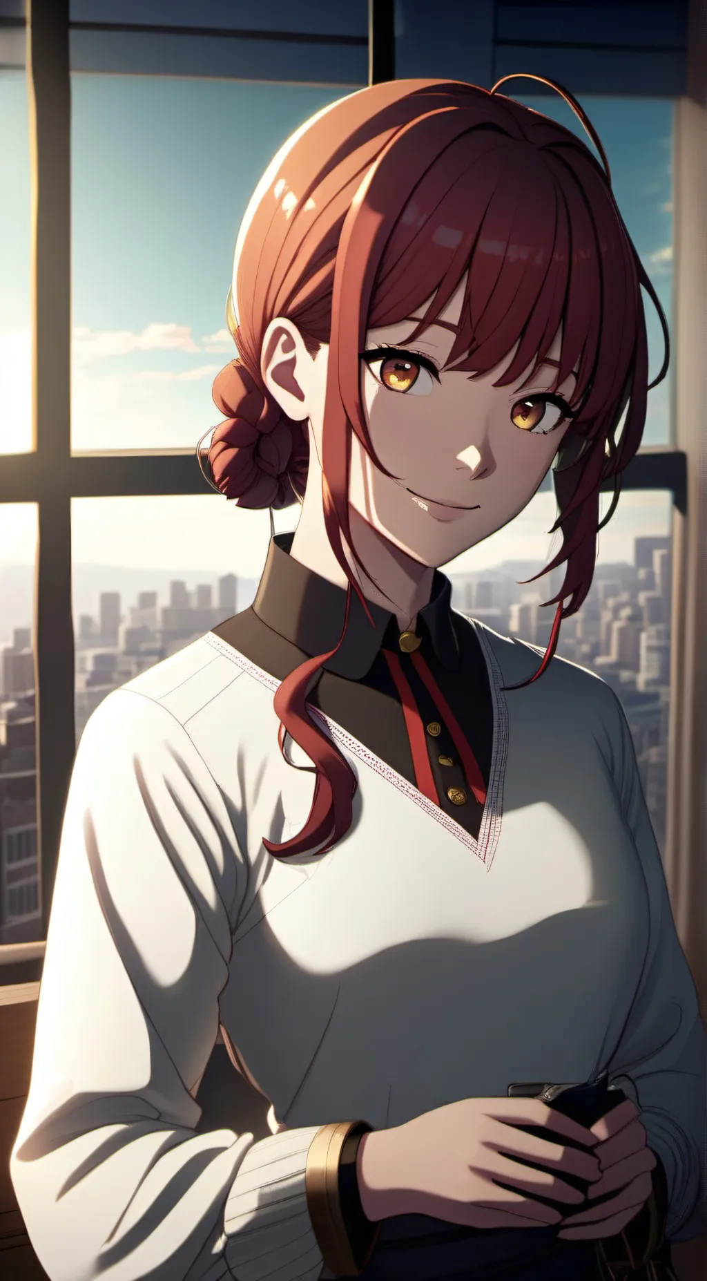 ai character: Maki background