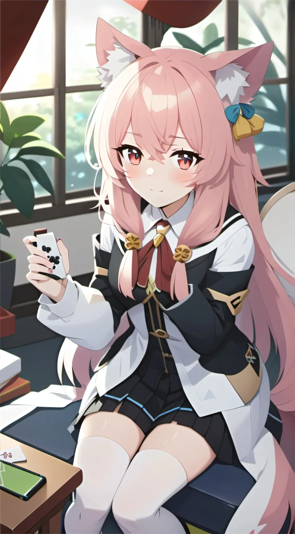 ai character: Yae miko background