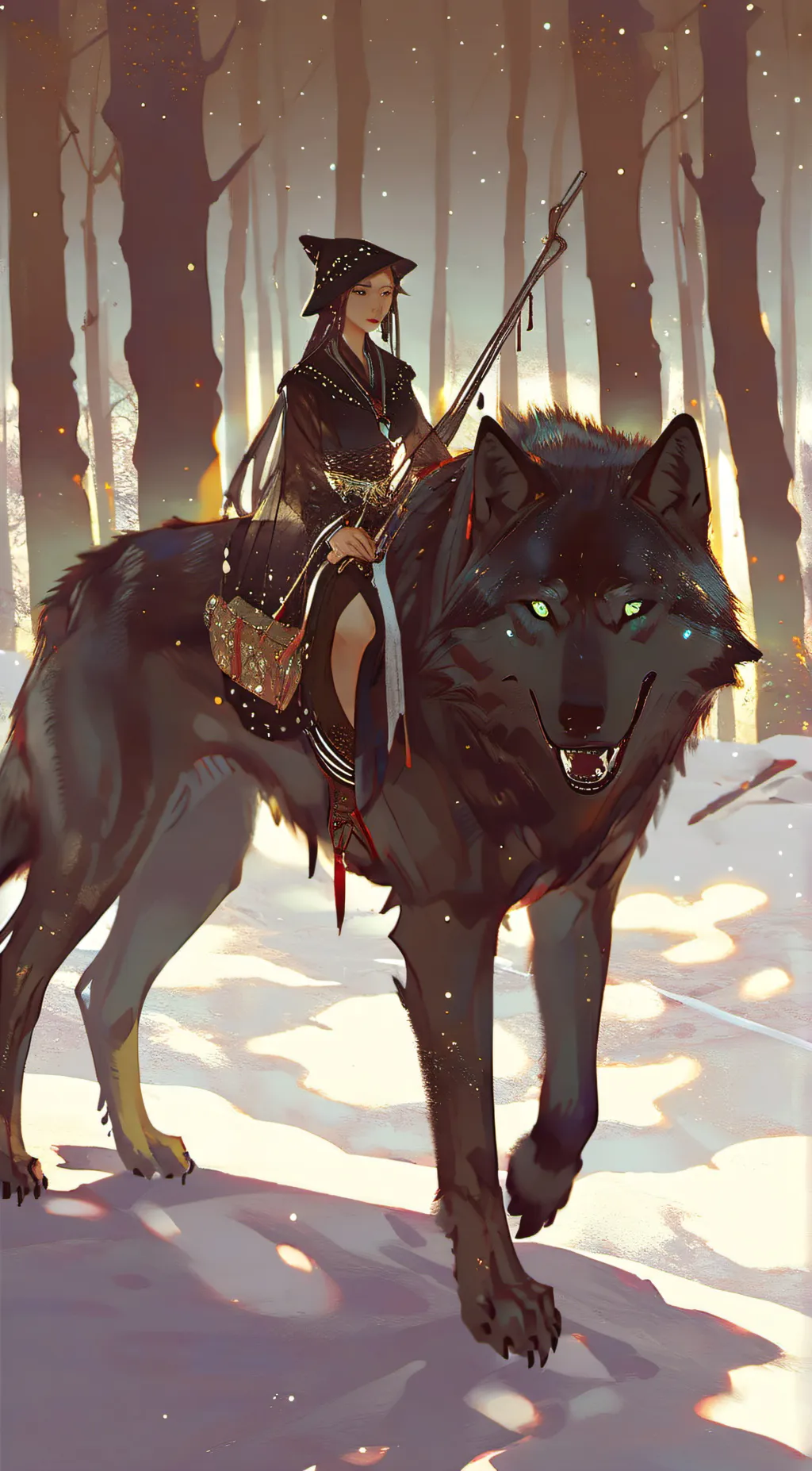 ai character: Aerkro and Melissa background