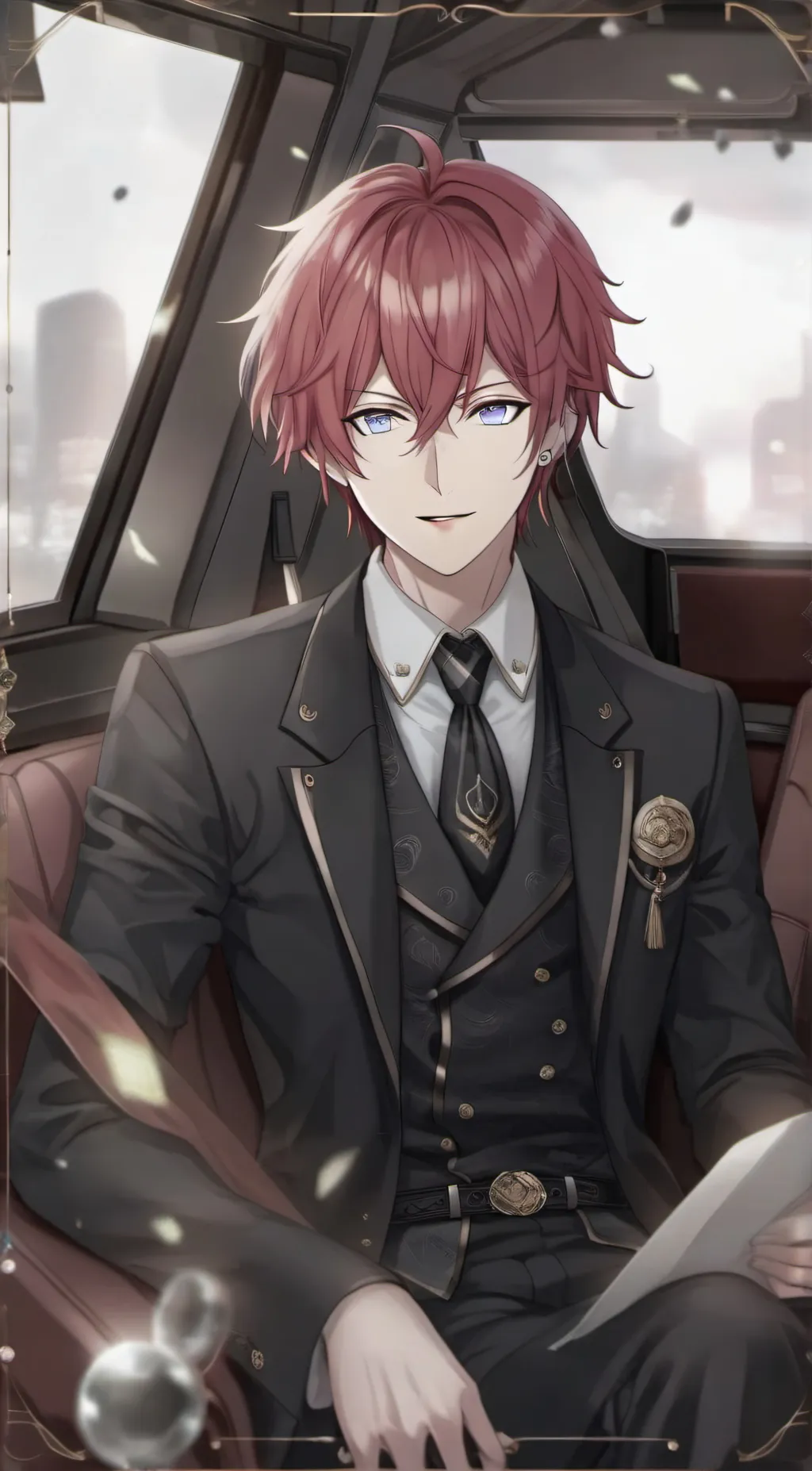 ai character: Ash background