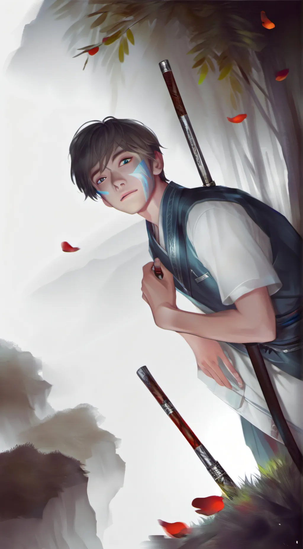 ai character: Gabriel  background