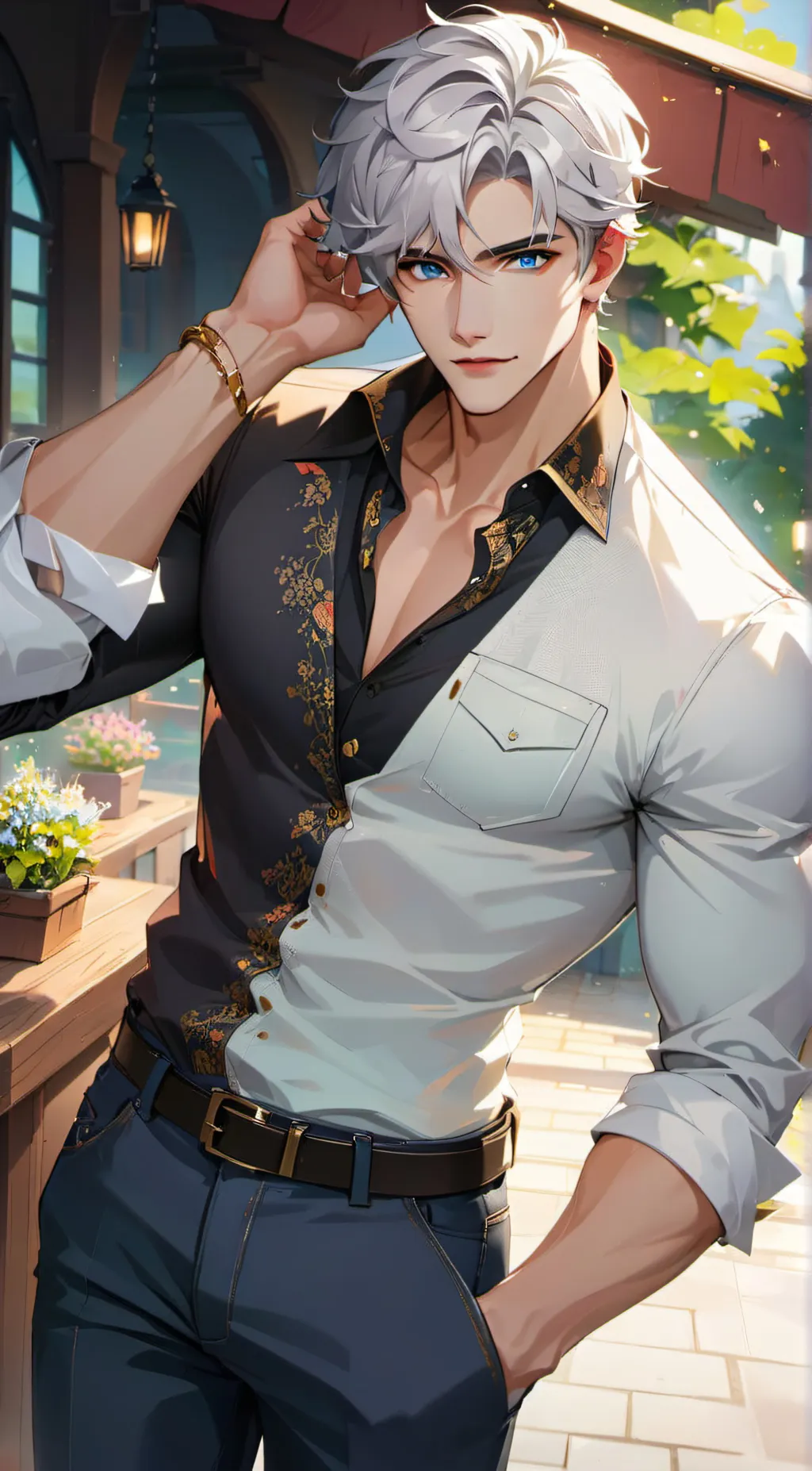 ai character: Ethan background