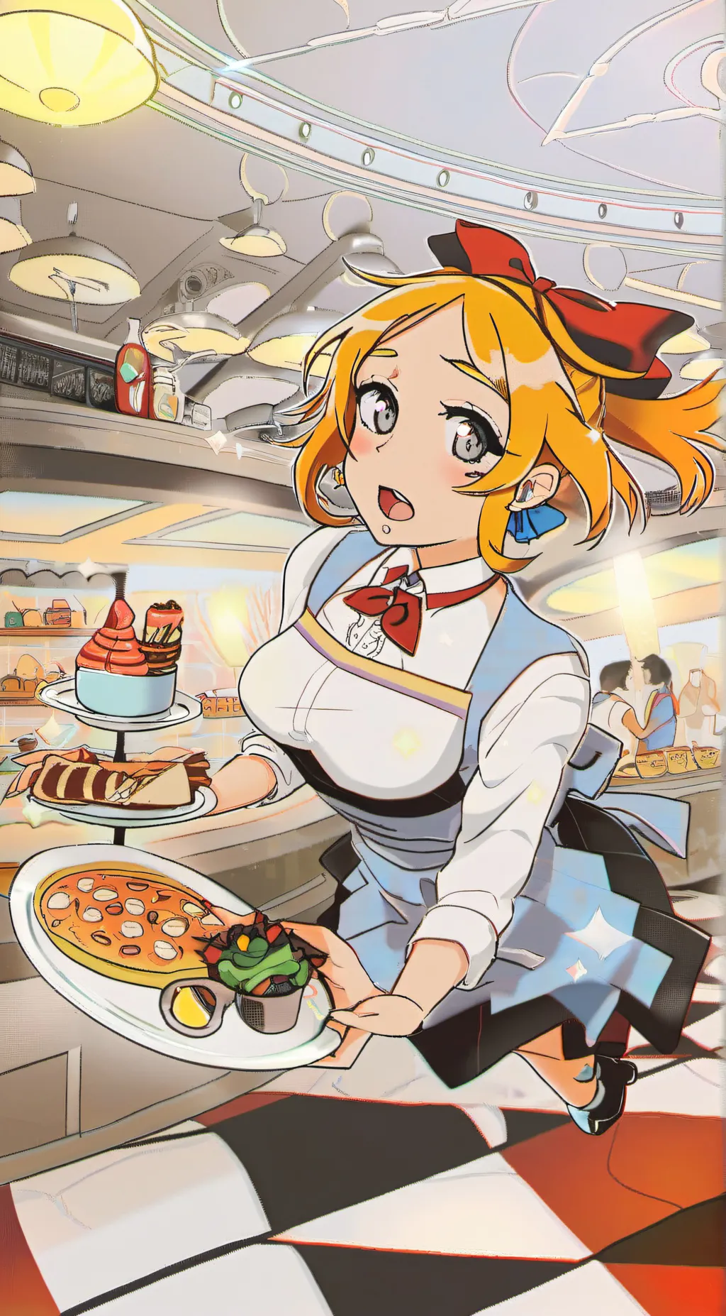 ai character: Mandy background