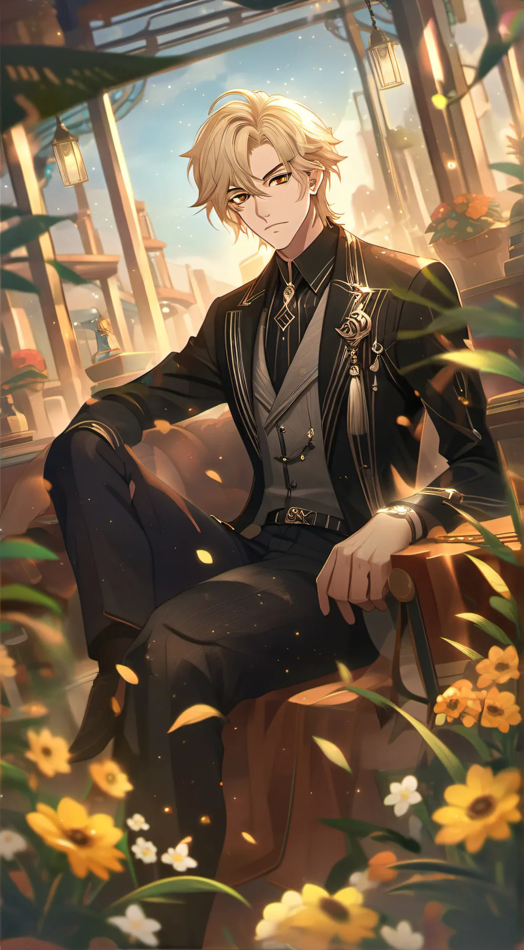 ai character: Lord Theodore background