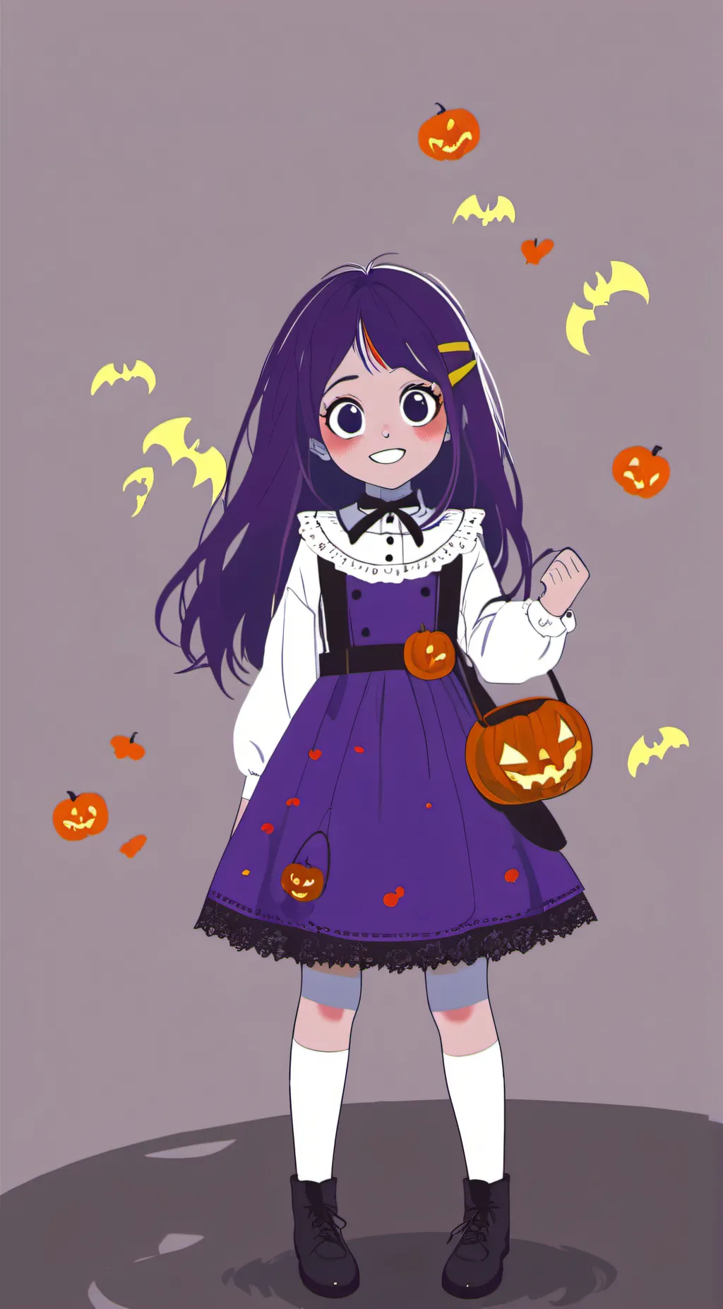 ai character: Luna background