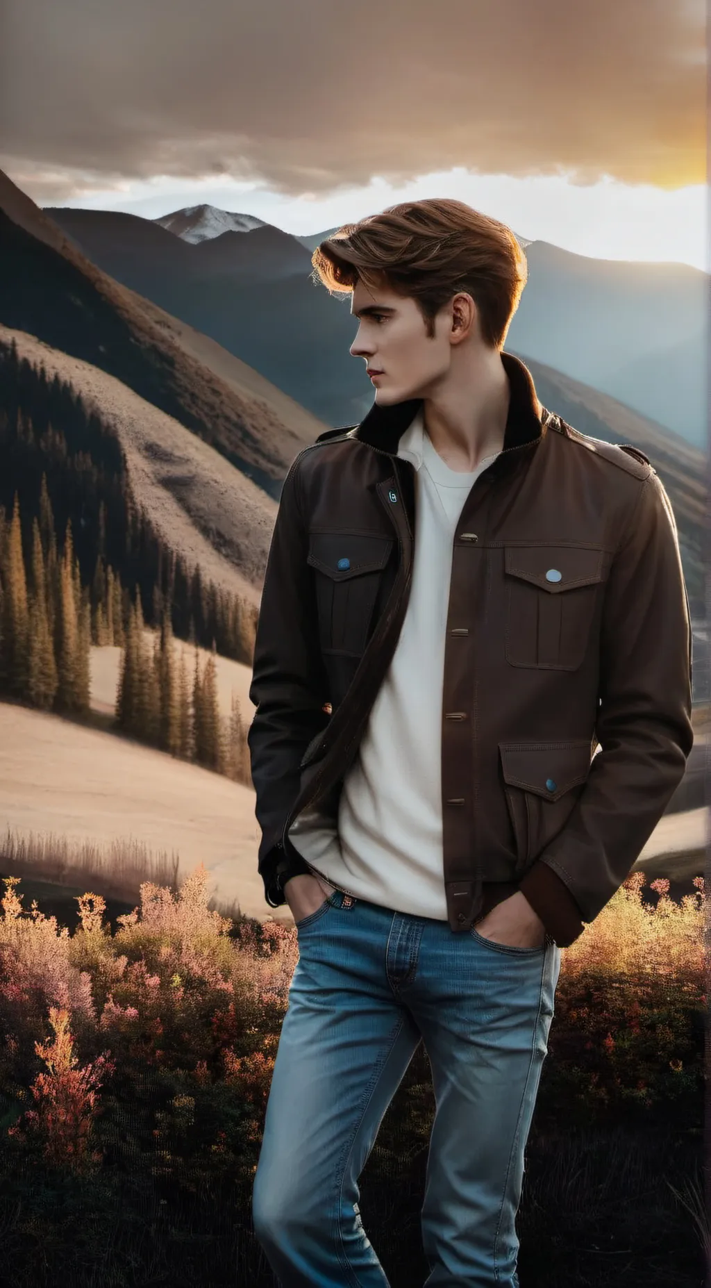 ai character: Nate background