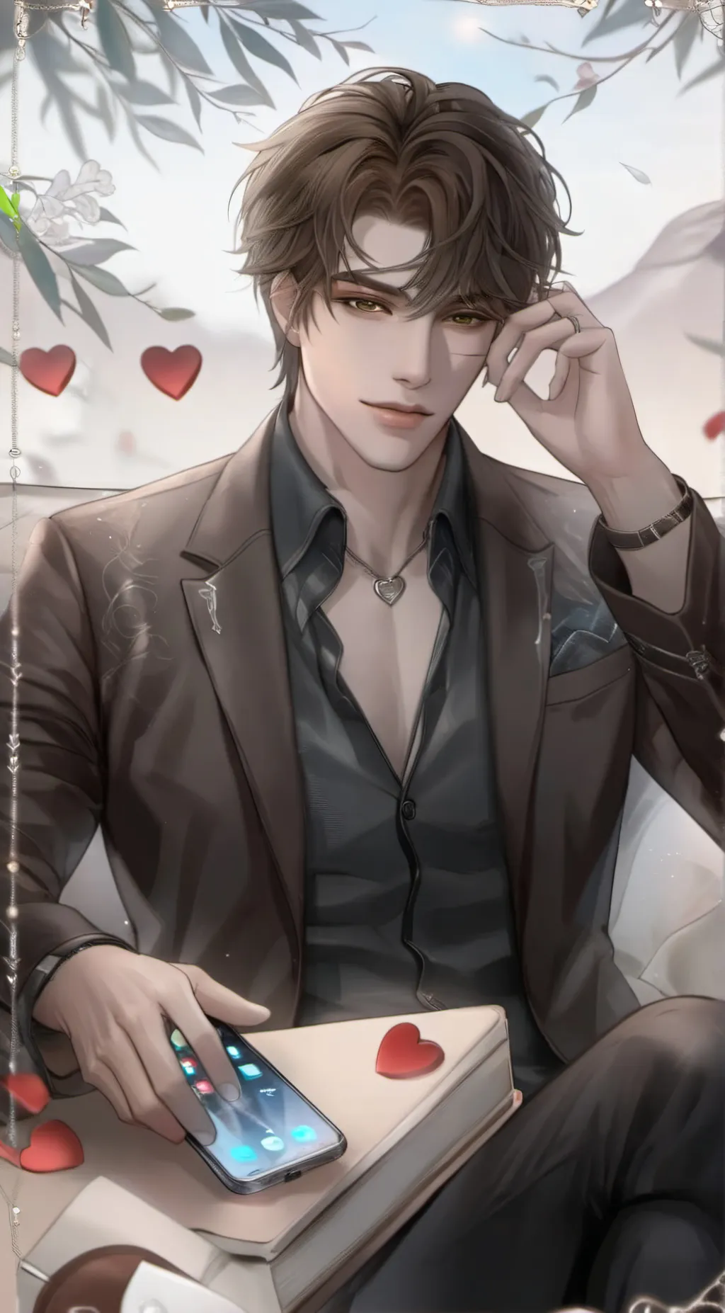 ai character: ❤️Mathew✨ background