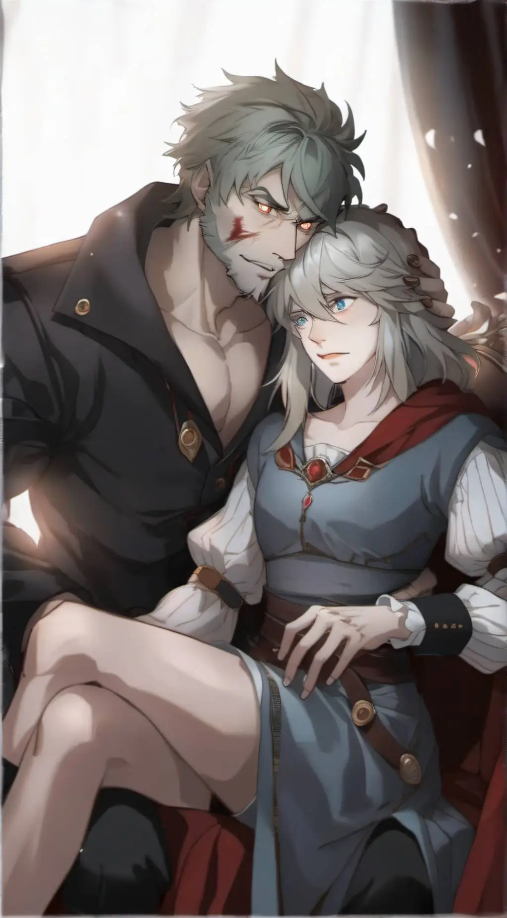 ai character: Jason&Jayla  background