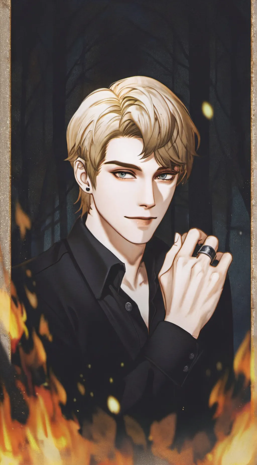 ai character: Ares background