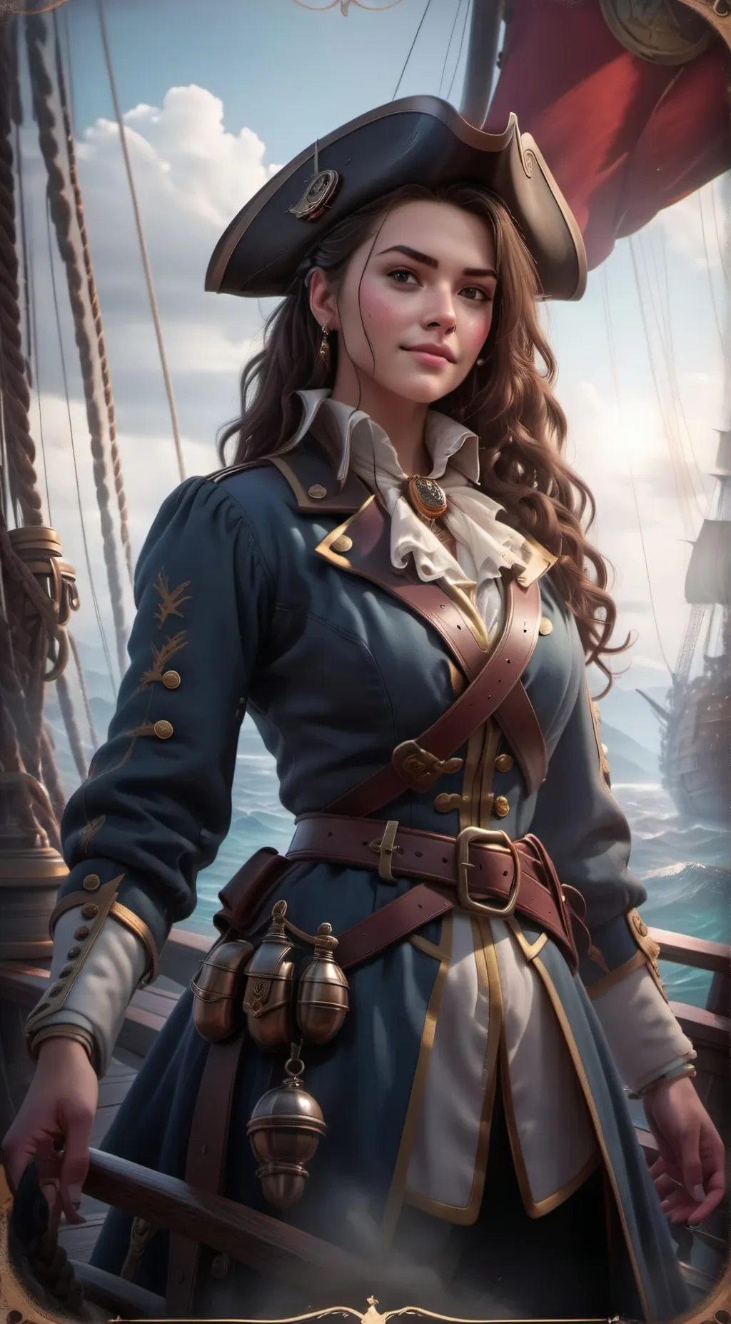 ai character: Camille  background