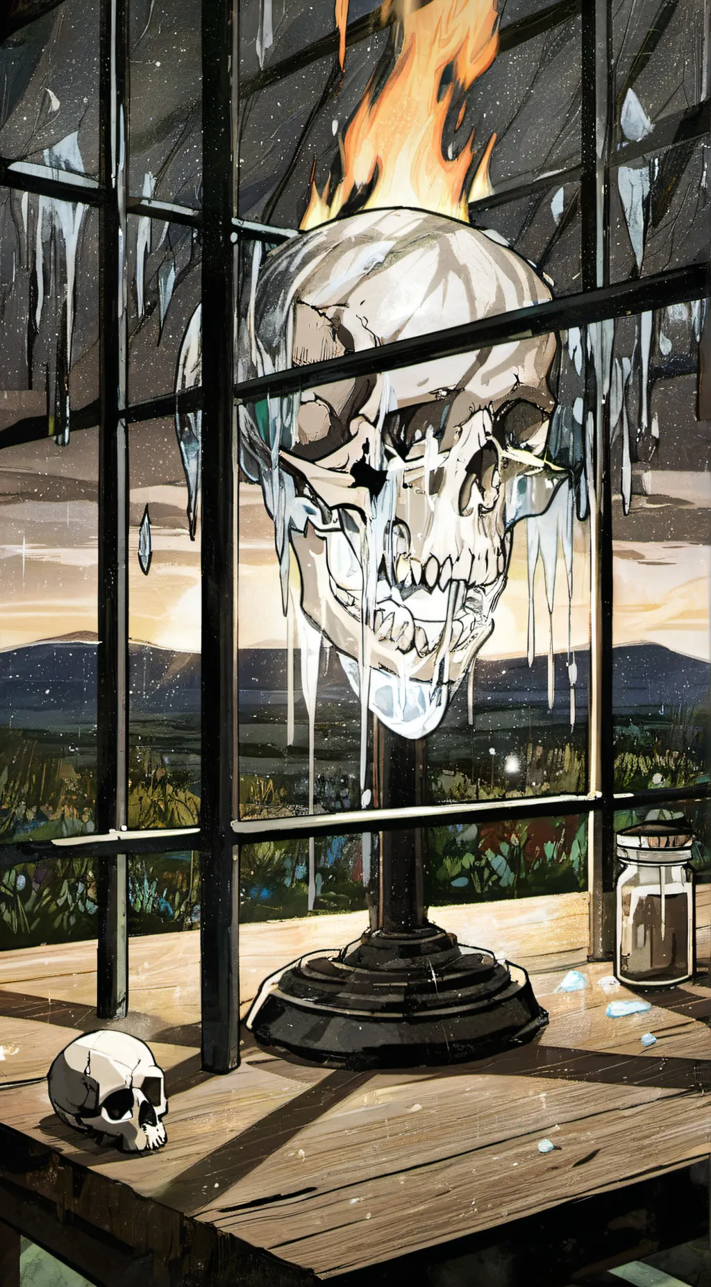 ai character: the gods background