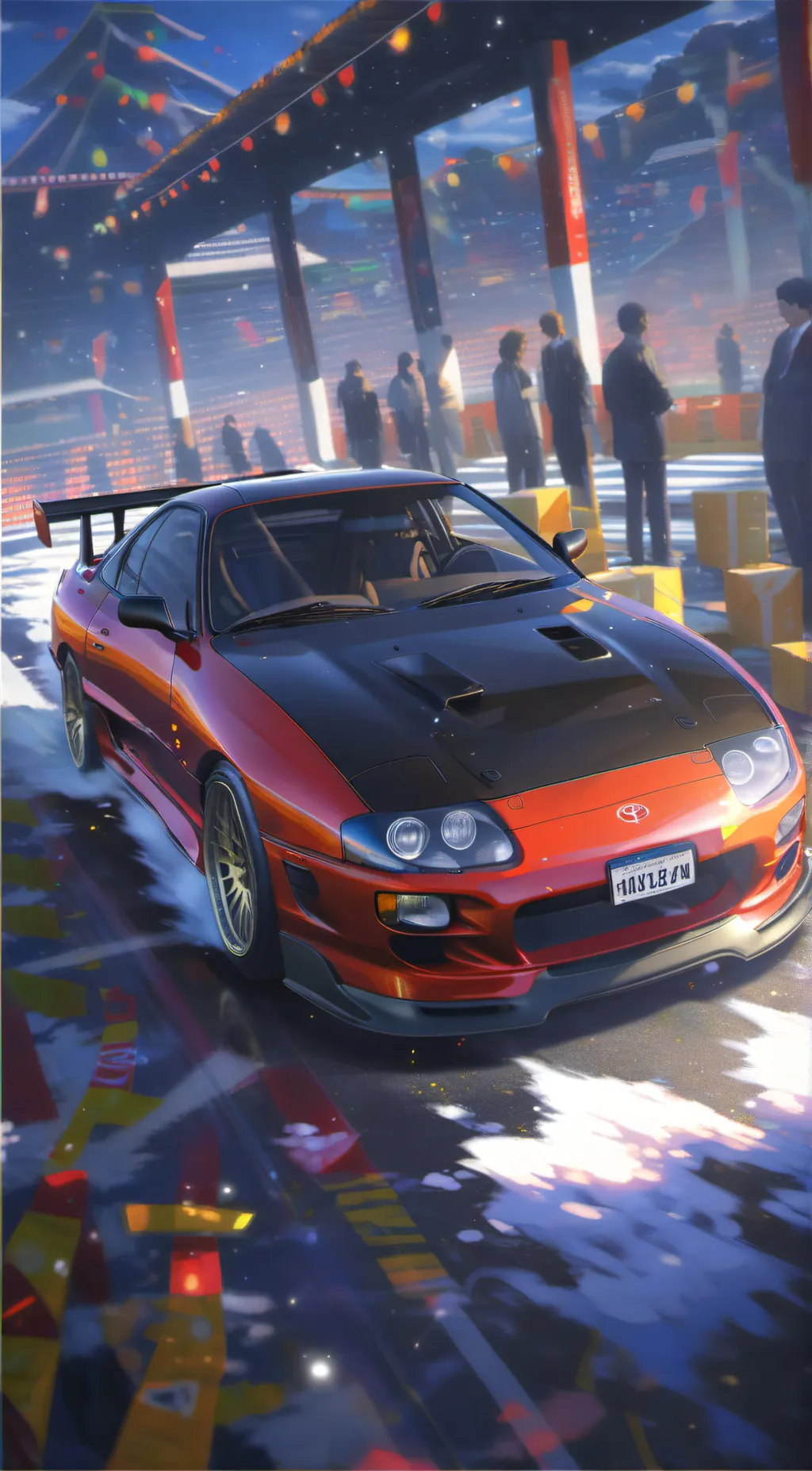 ai character: mk4 supra background